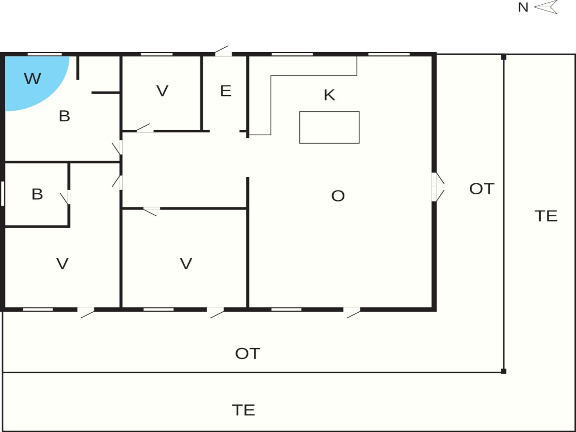 Houten vakantiehuis bij Marielyst, zee op 450 meter en golfbaan nabij - foto 39