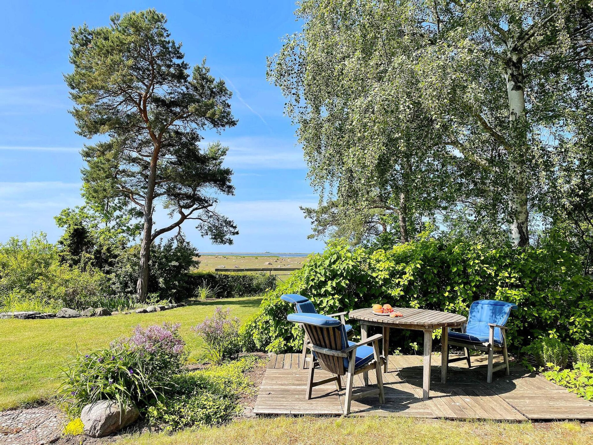 Zomeridyllisch vakantiehuis met zeezicht bij zandstrand Björkhaga - foto 14