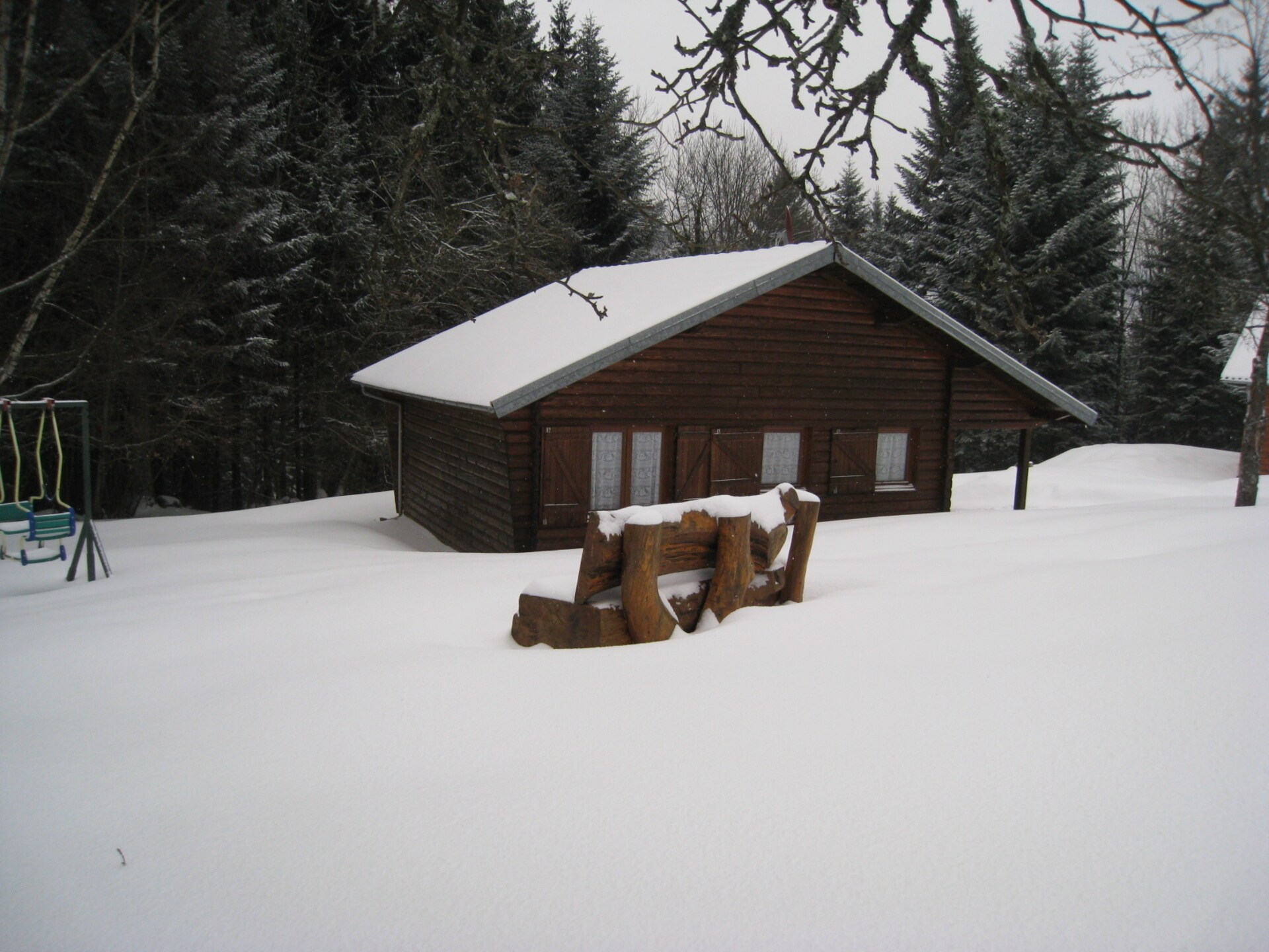 Vrijstaand chalet voor 5 in de Vogezen, vlakbij bos en skilift - foto 25