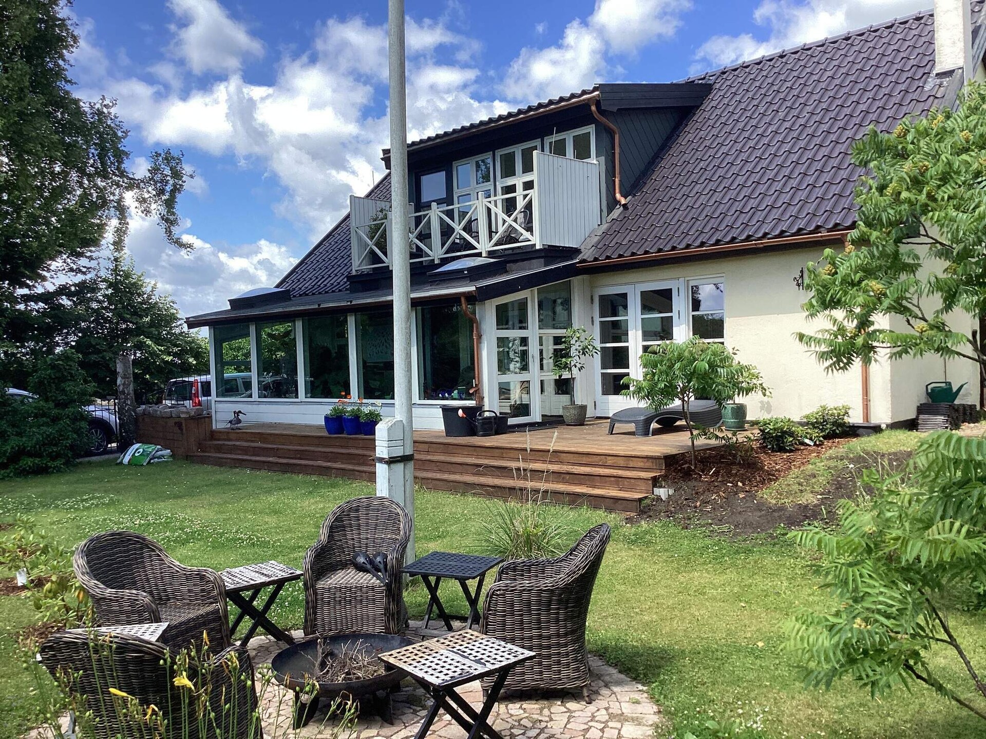 Ruim vakantiehuis aan het Nørresø meer bij Maribo, 8 personen - foto 1