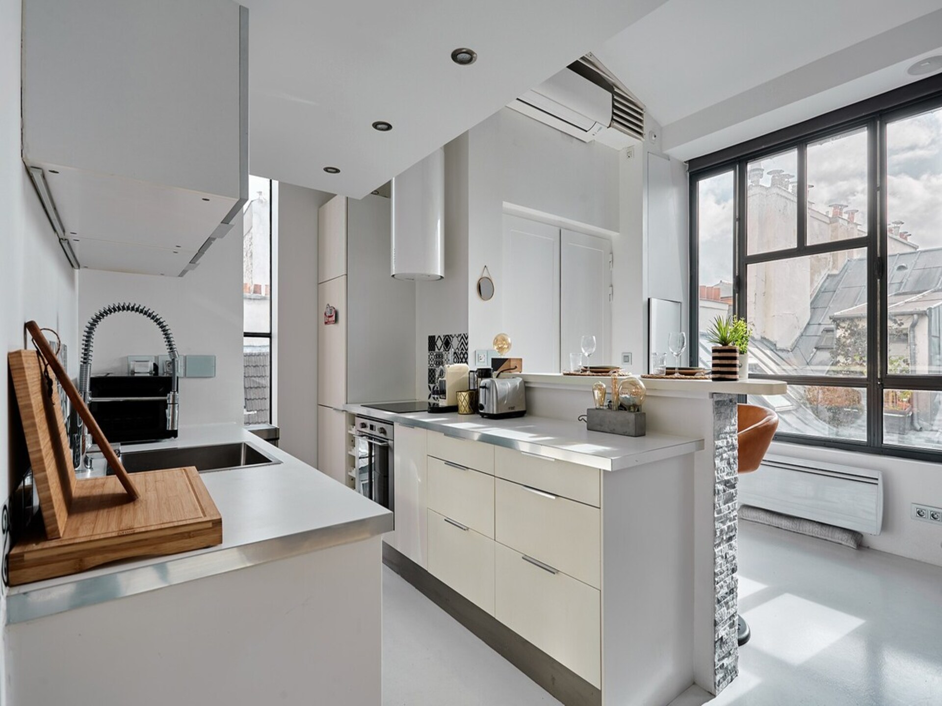Stijlvol duplex appartement in hartje Parijs nabij Rue Montorgueil - foto 9