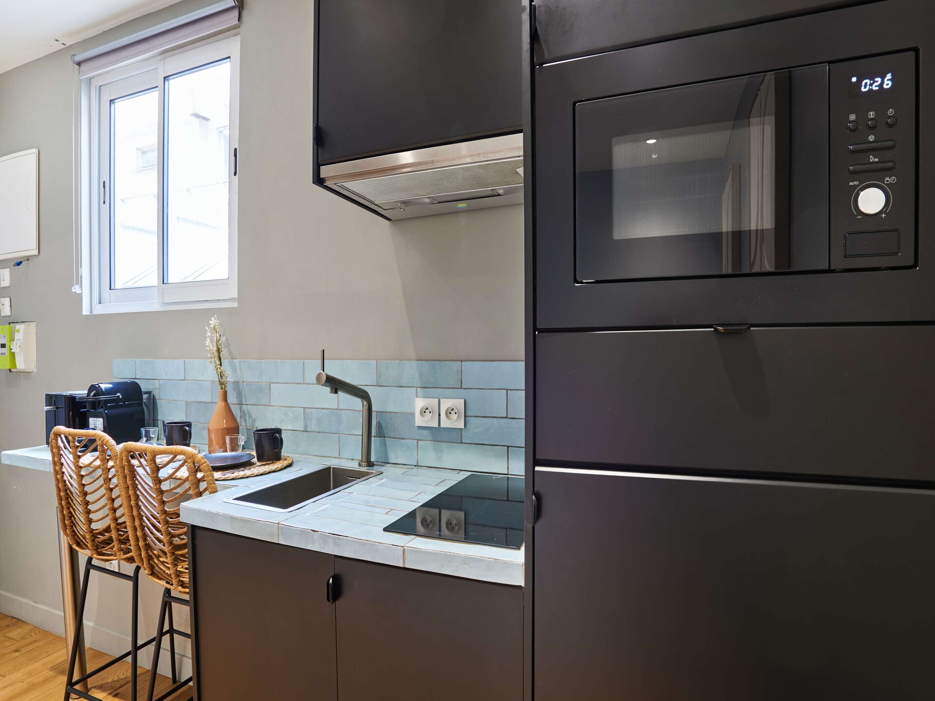 Airco studio in hartje Parijs, tussen Montorgueil en Marais - foto 6