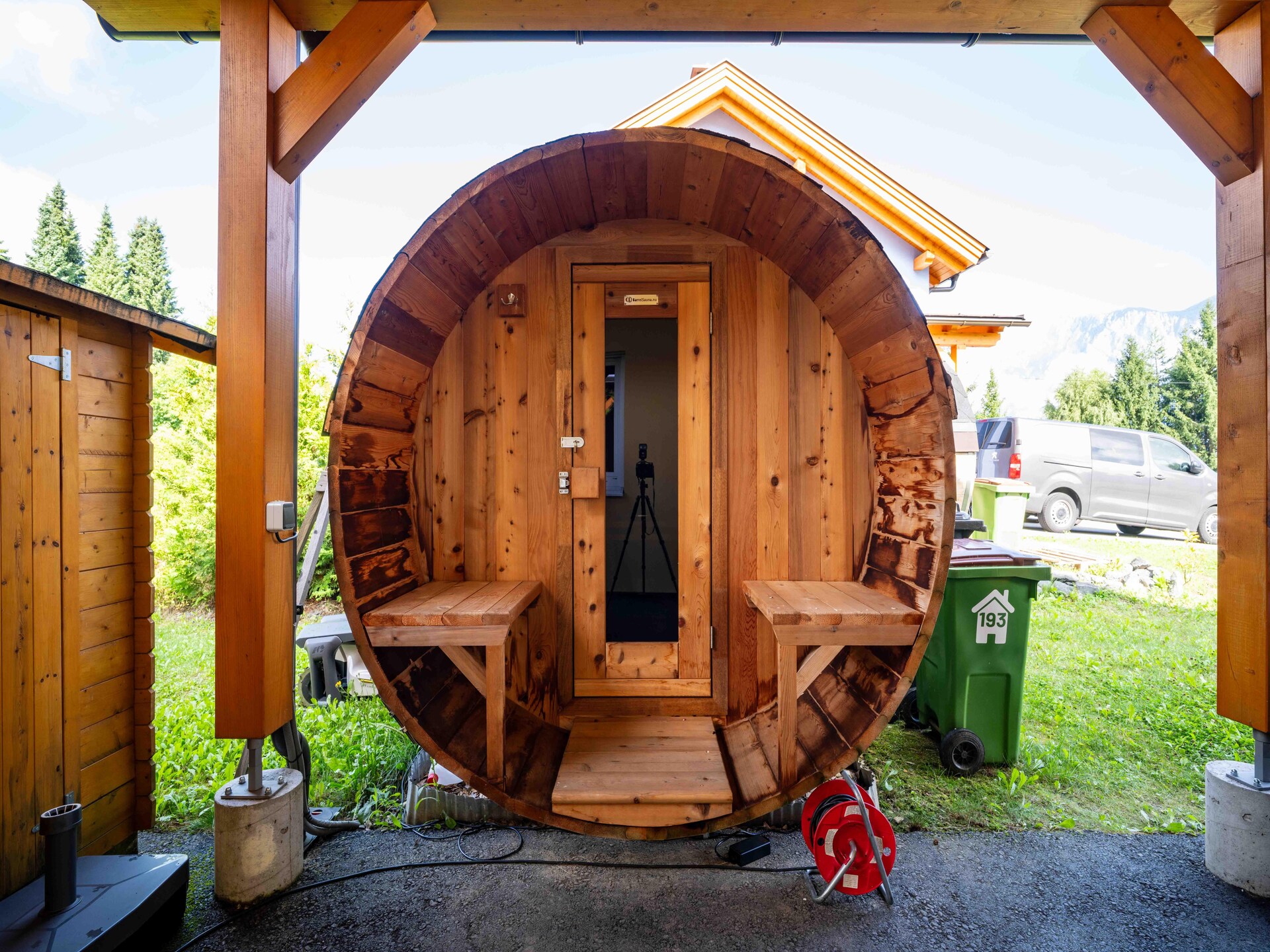 Ruim vakantiehuis aan de skipiste in Seltschach met sauna en tuin - foto 33