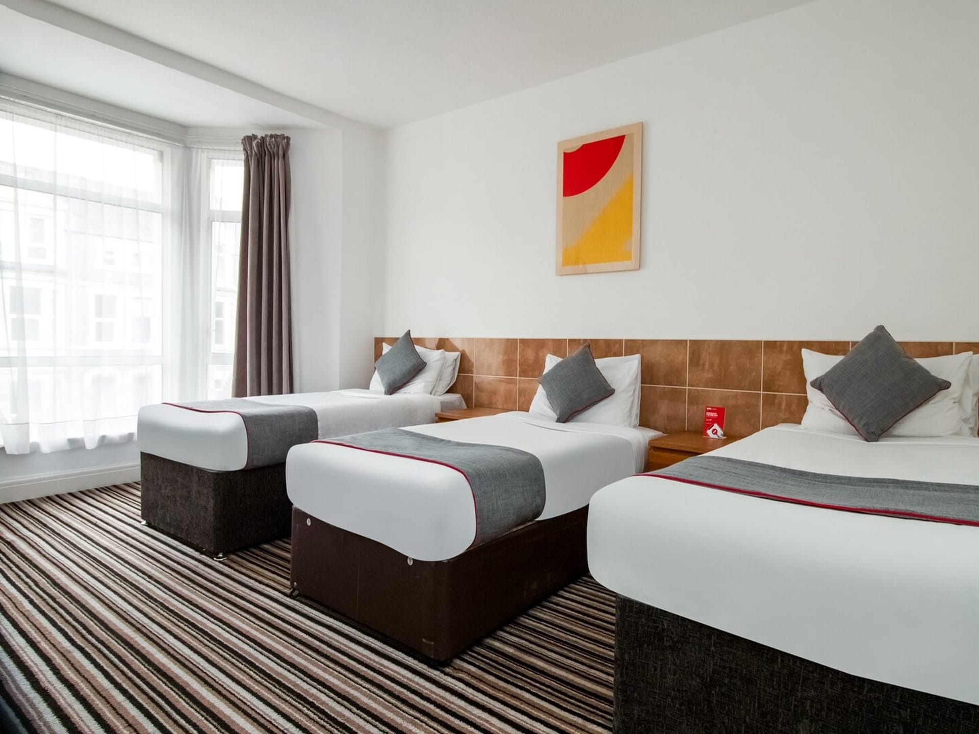 Comfortabel Deluxe Triple Room Pension in Cardiff - foto 1