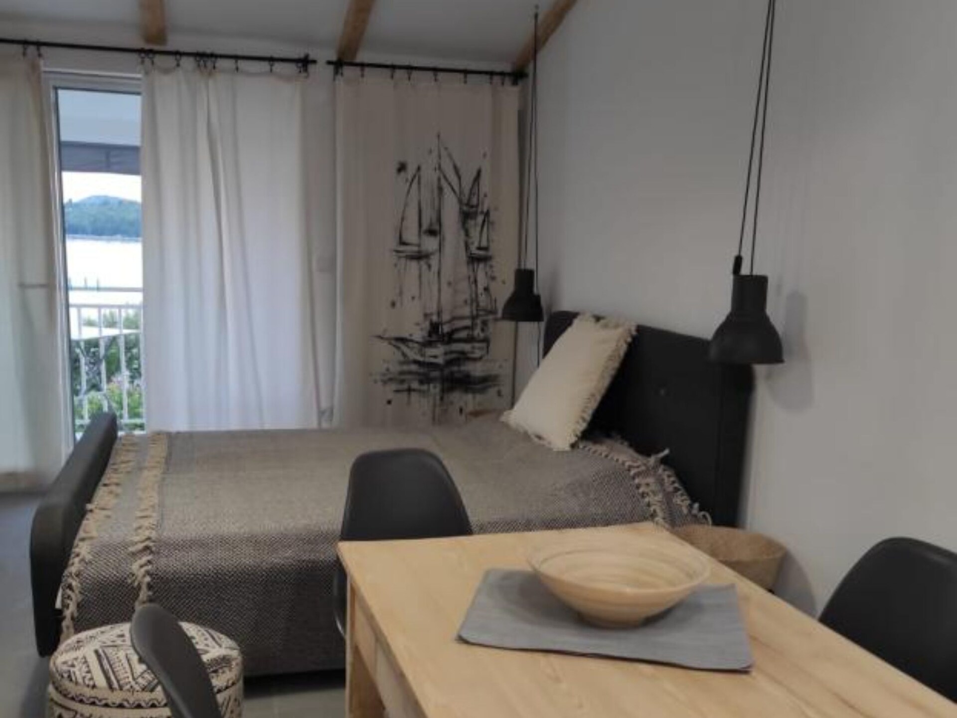 Strandstudio met balkon en zeezicht in Srima, op 20 meter van de Adriatische Zee - foto 7