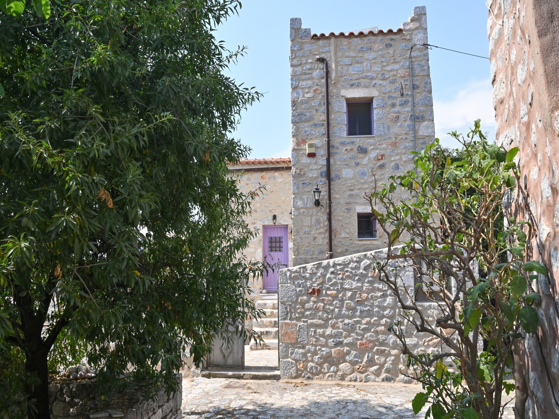 Authentiek Grieks vakantiehuis met zeezicht in Pyrgos Dirou, Mani - foto 28