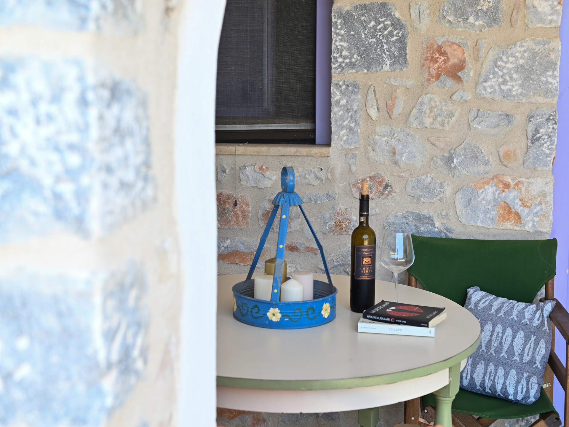 Authentiek Grieks vakantiehuis met zeezicht in Pyrgos Dirou, Mani - foto 22