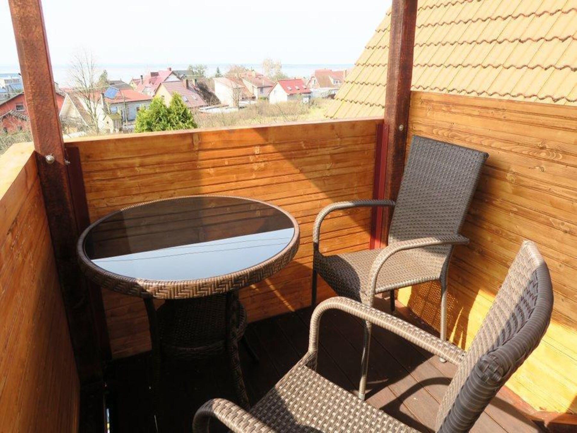 Sfeervol appartement voor 2 personen met uitzicht op het meer in Lubin - foto 4