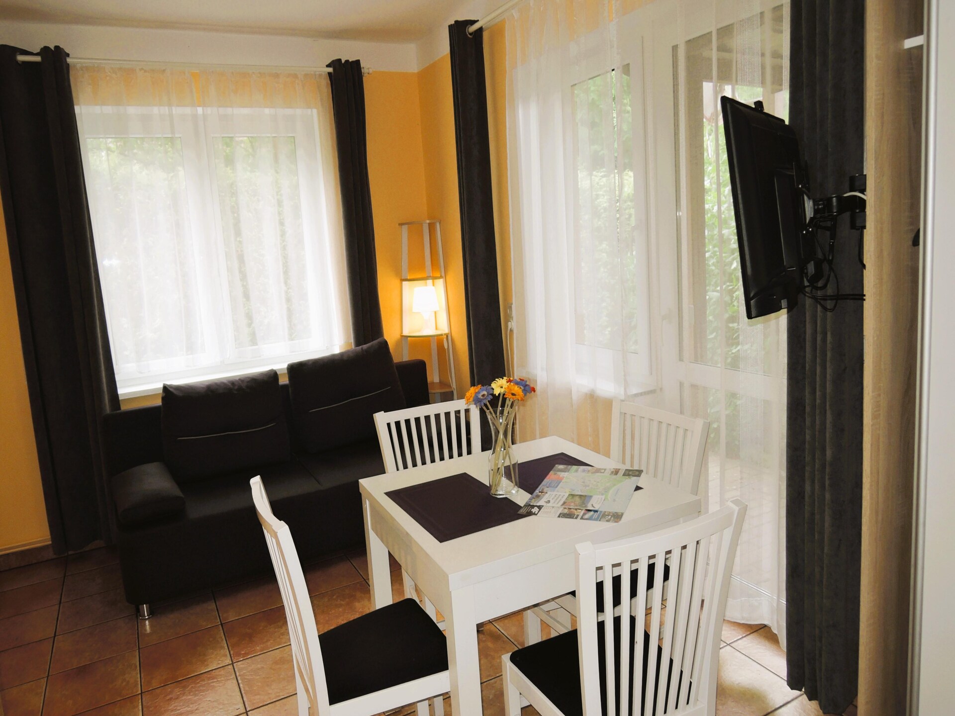 Comfortabel appartement in Lubin voor 4 personen met tuin - foto 8
