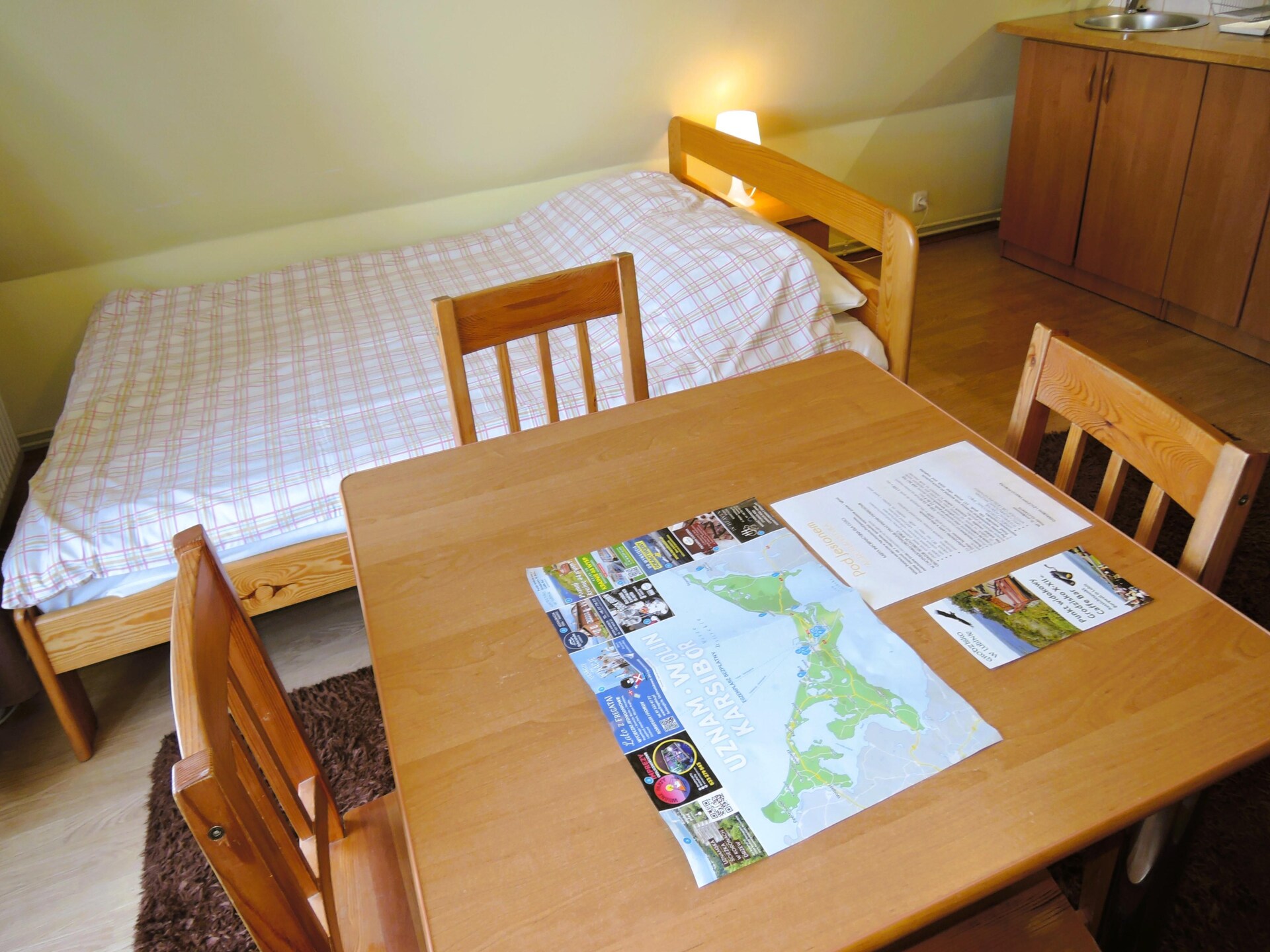 Lichte studio voor 4 op 1e etage met grote tuin, 6 km van zee - foto 9