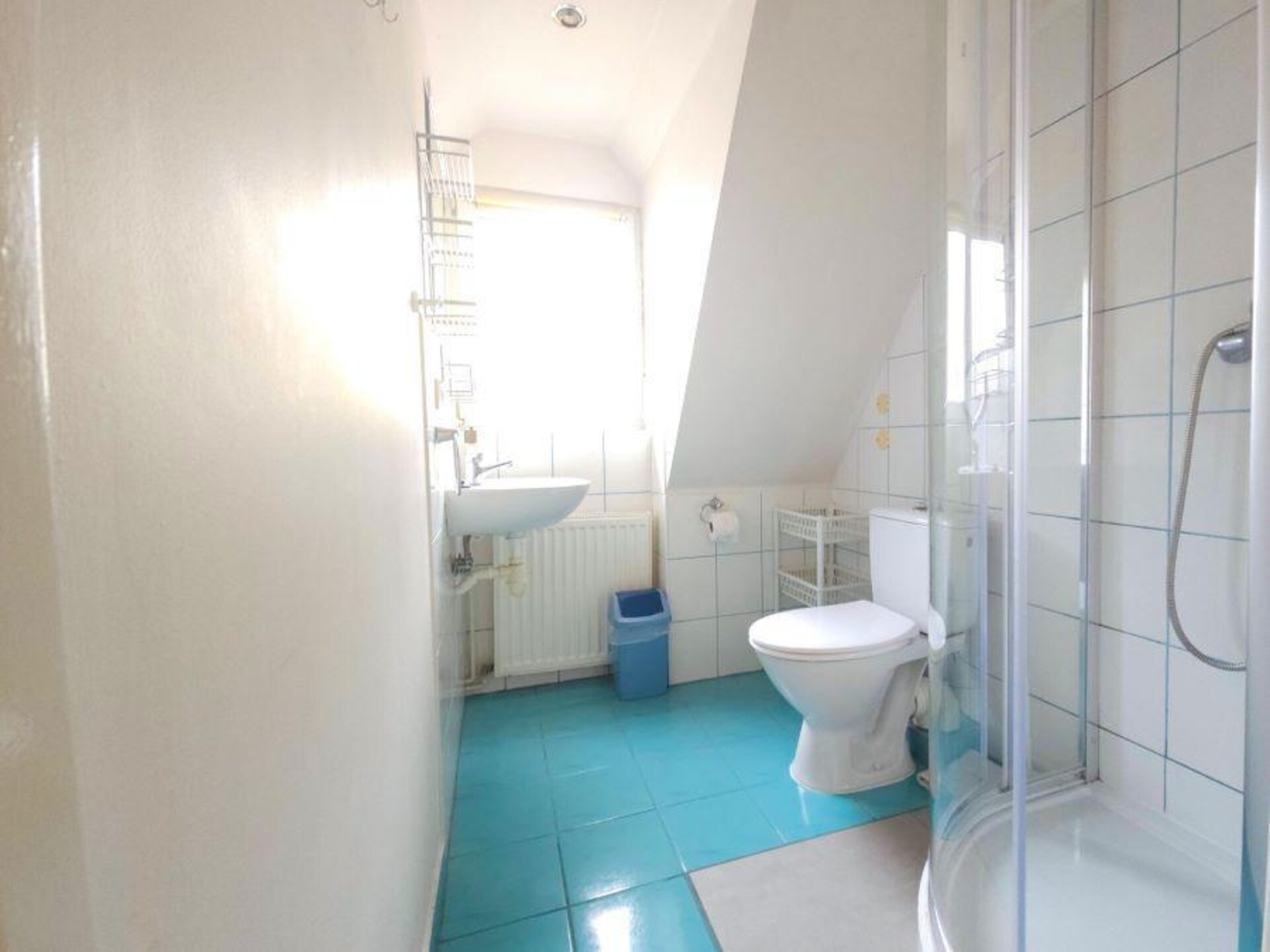 Lichte studio voor 4 op 1e etage met grote tuin, 6 km van zee - foto 12