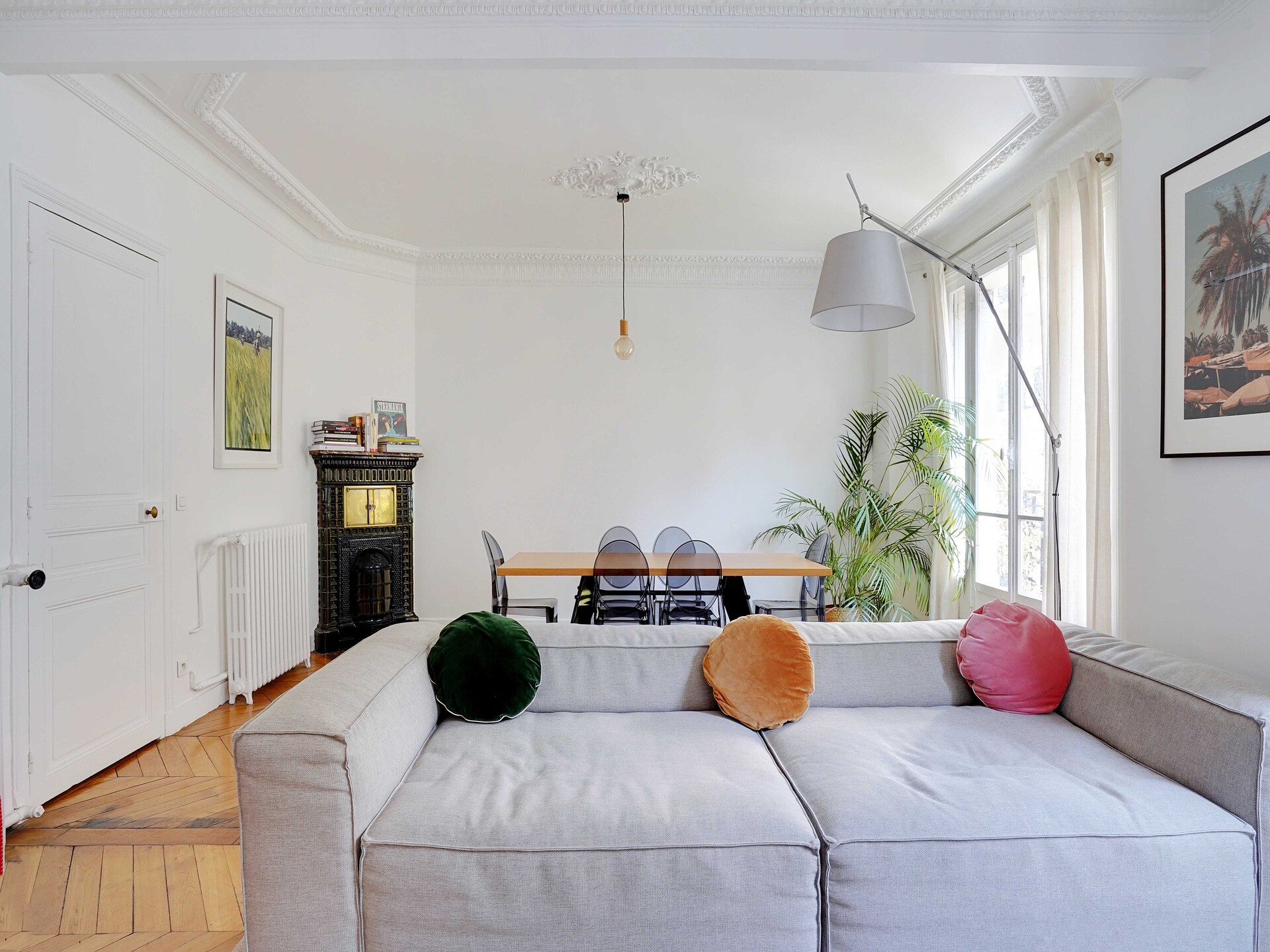 Modern appartement 90m² in Parijs, 2 slaapkamers, nabij metro - foto 9