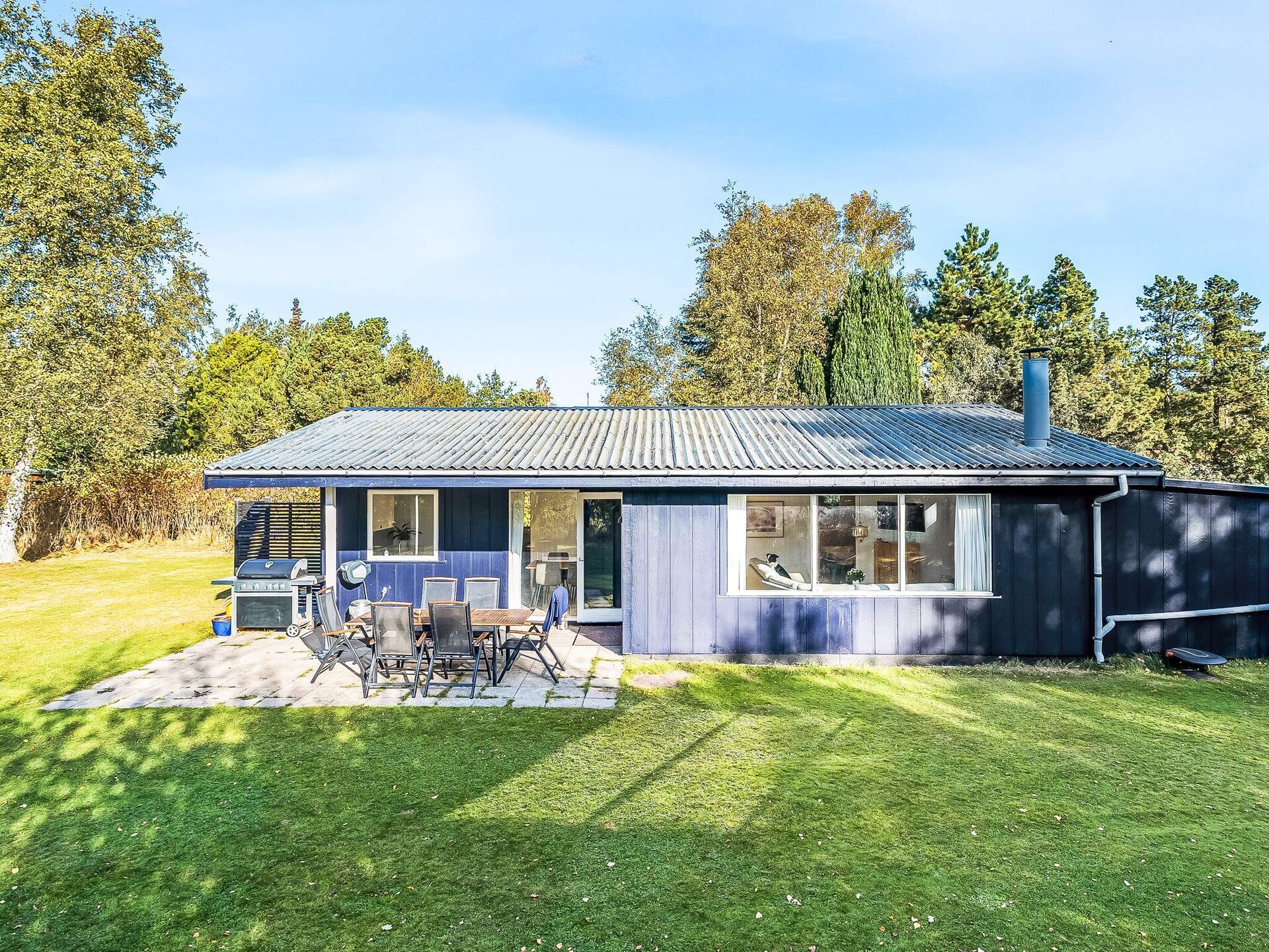 Vrijstaand vakantiehuis aan de golfbaan, 470m van strand Marielyst - foto 3
