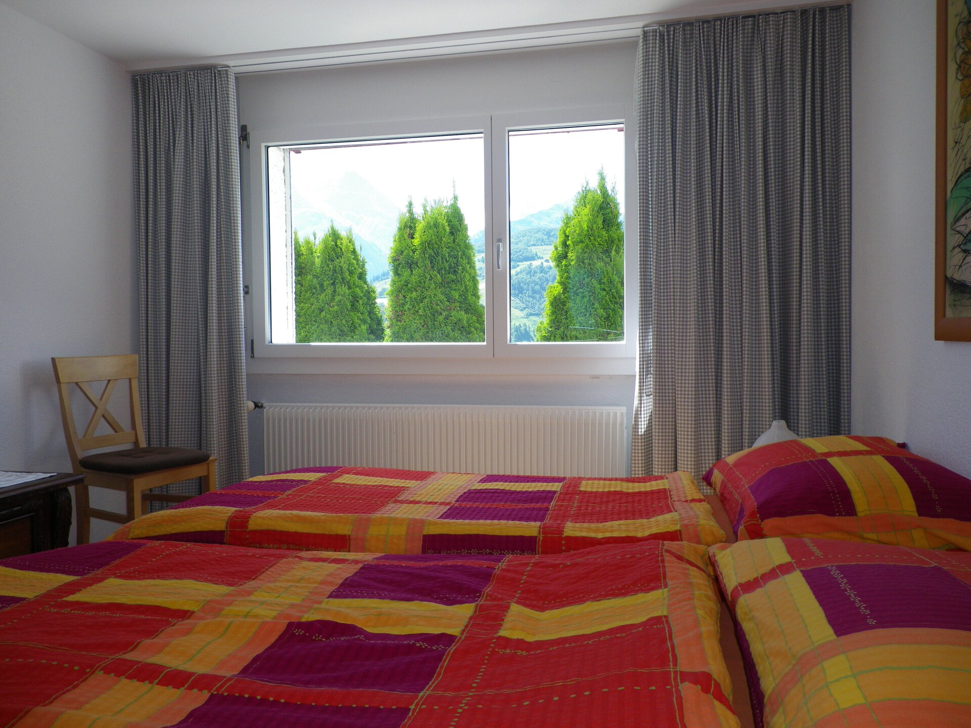 Knus appartement in Segnas met tuin, BBQ en uitzicht op de bergen - foto 11