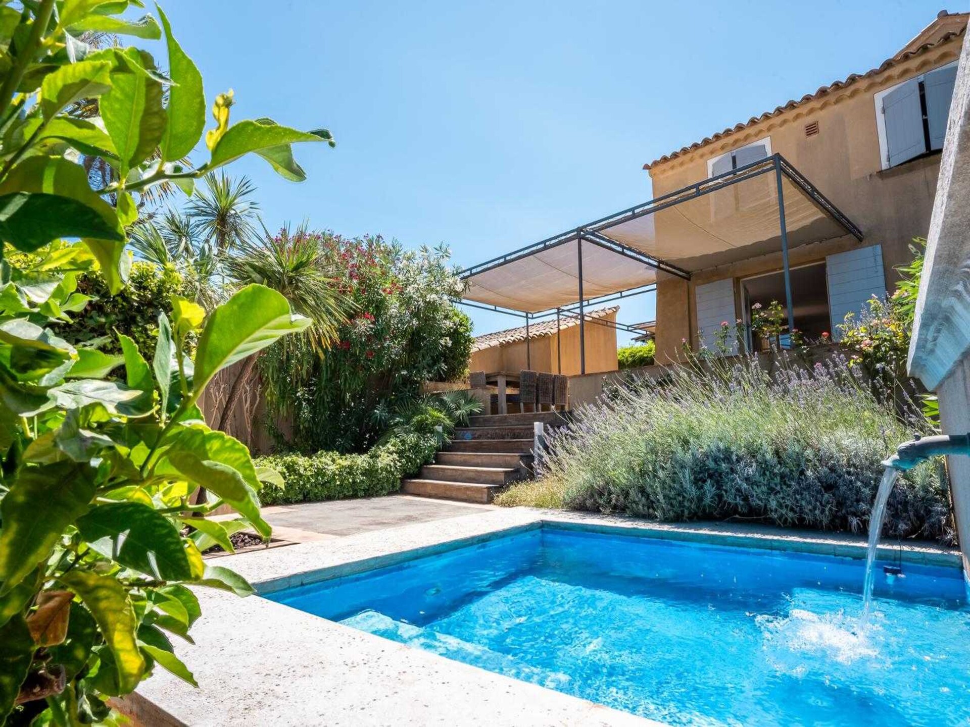 Licht appartement in Saint-Tropez, vlakbij strand en haven - foto 3