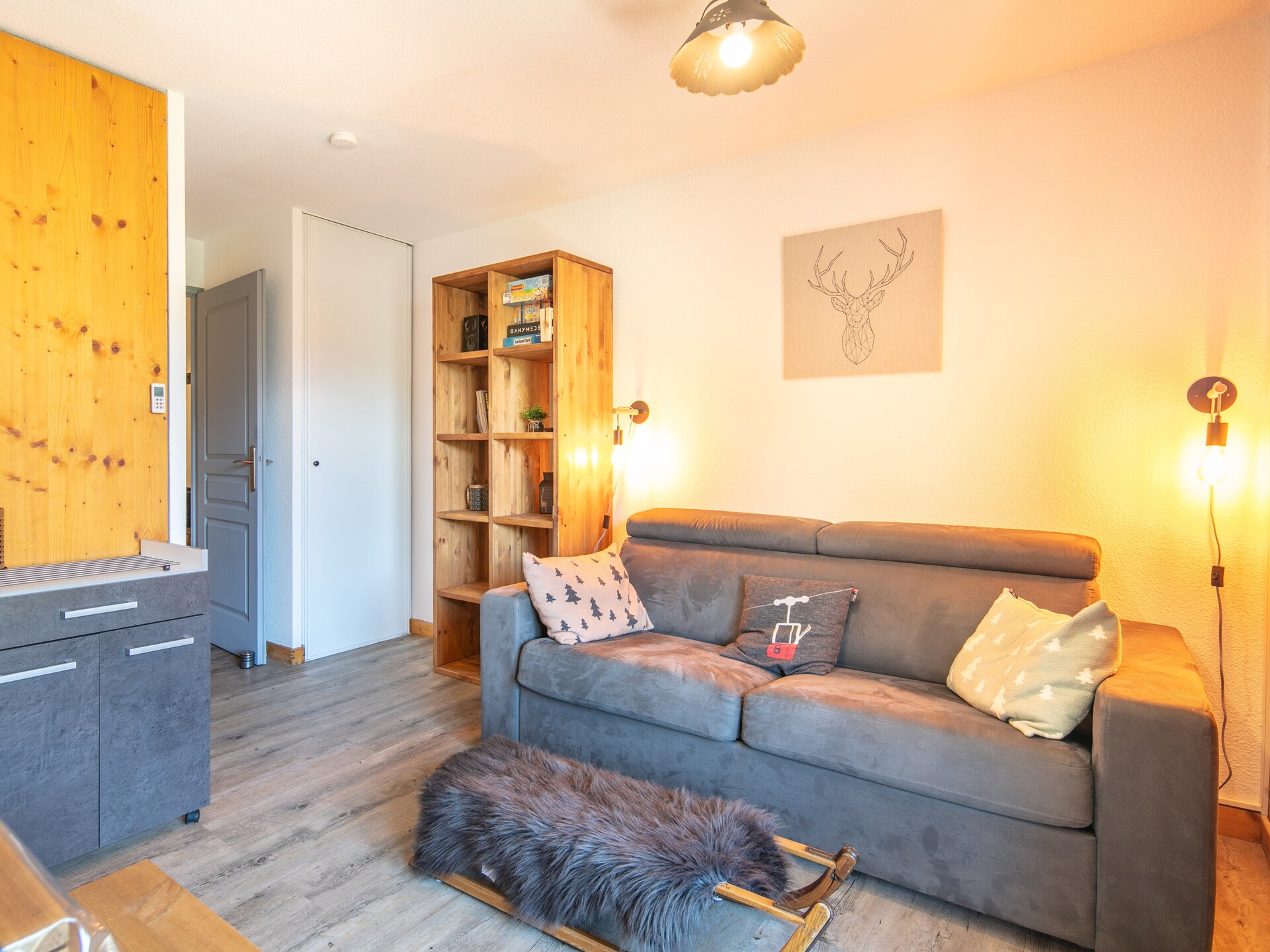 Knusse vrijstaande chalet voor 5, op 700m van de piste in Saint-Sorlin - foto 2