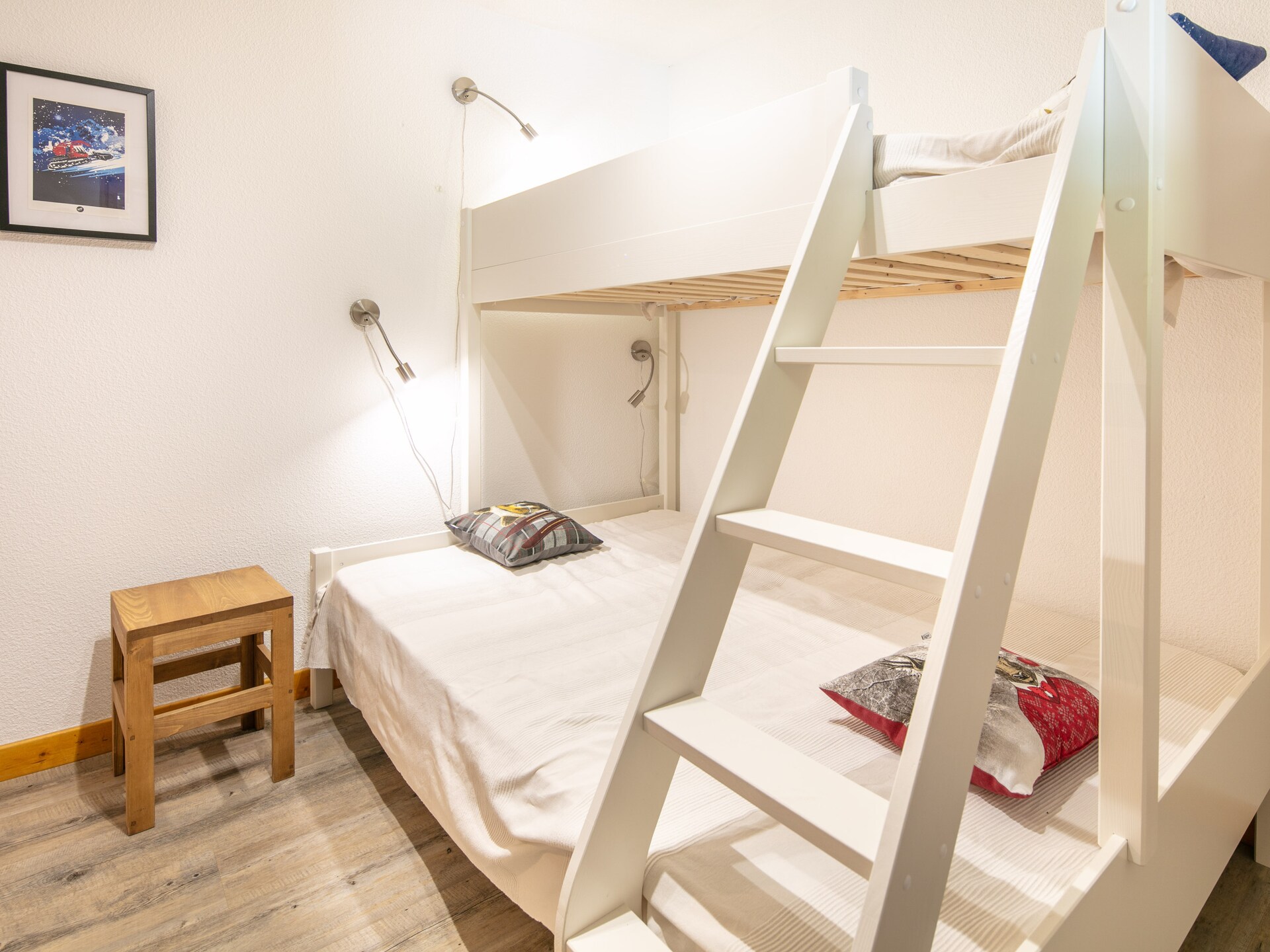 Knusse vrijstaande chalet voor 5, op 700m van de piste in Saint-Sorlin - foto 10