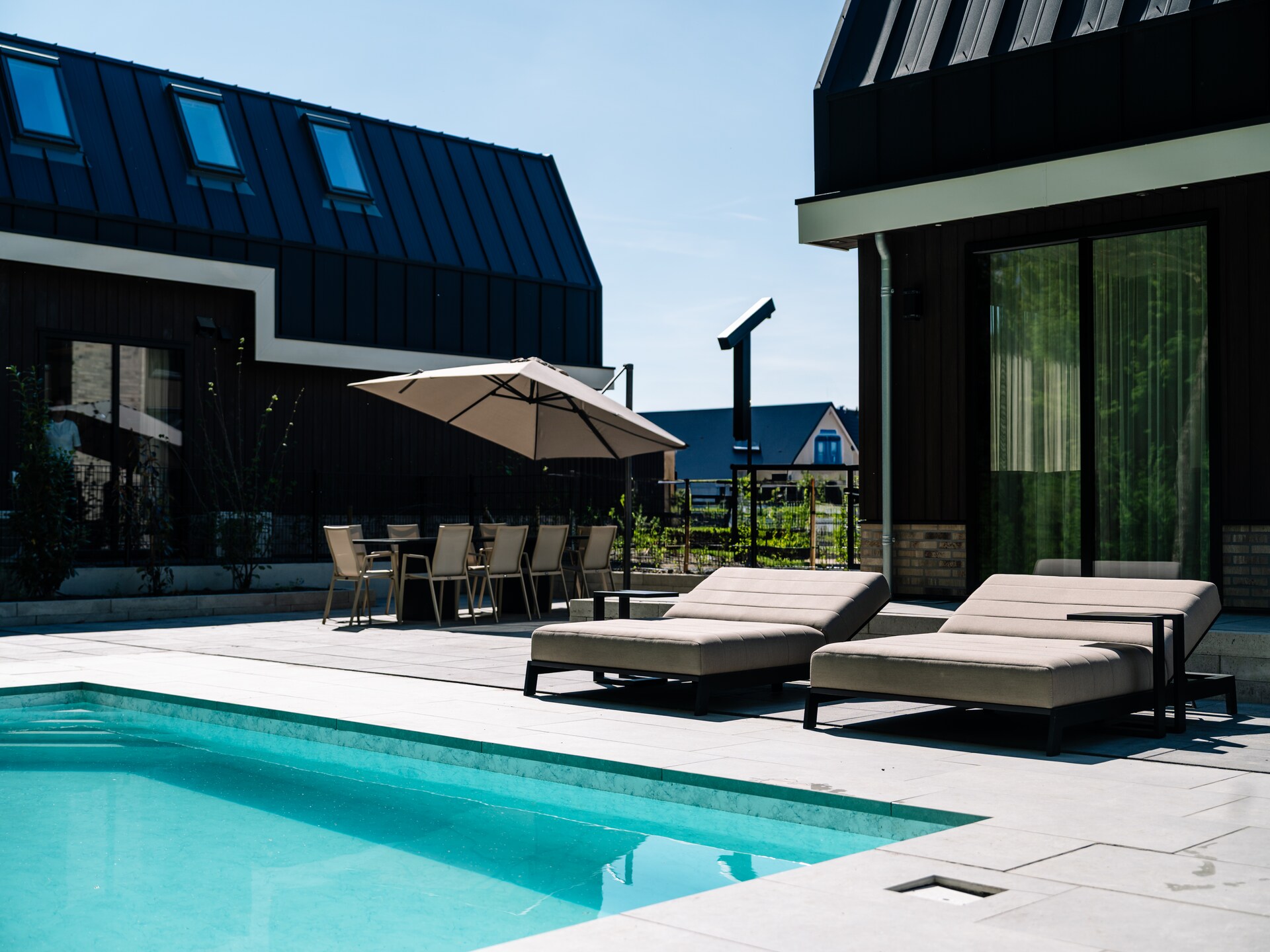 Villa Watergloed: luxe vakantiehuis met privézwembad en hottub in Waarland - foto 41