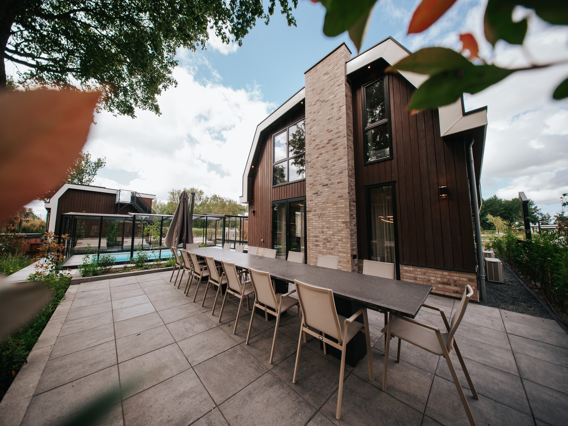 Villa Watergloed: luxe vakantiehuis met privézwembad en hottub in Waarland - foto 37