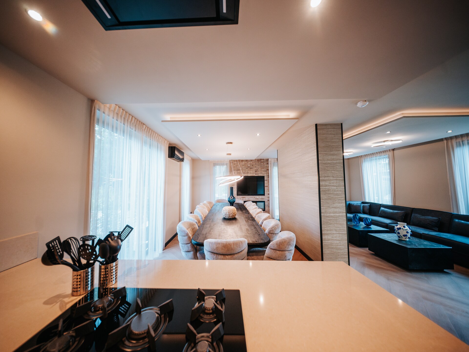 Villa Watergloed: luxe vakantiehuis met privézwembad en hottub in Waarland - foto 15