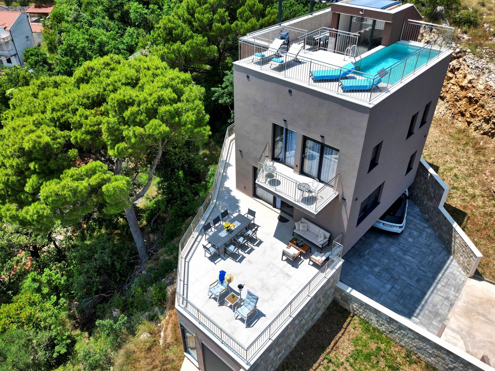 Villa Golden Grain: Stijlvolle vier-slaapkamer villa nabij Dubrovnik - foto 26