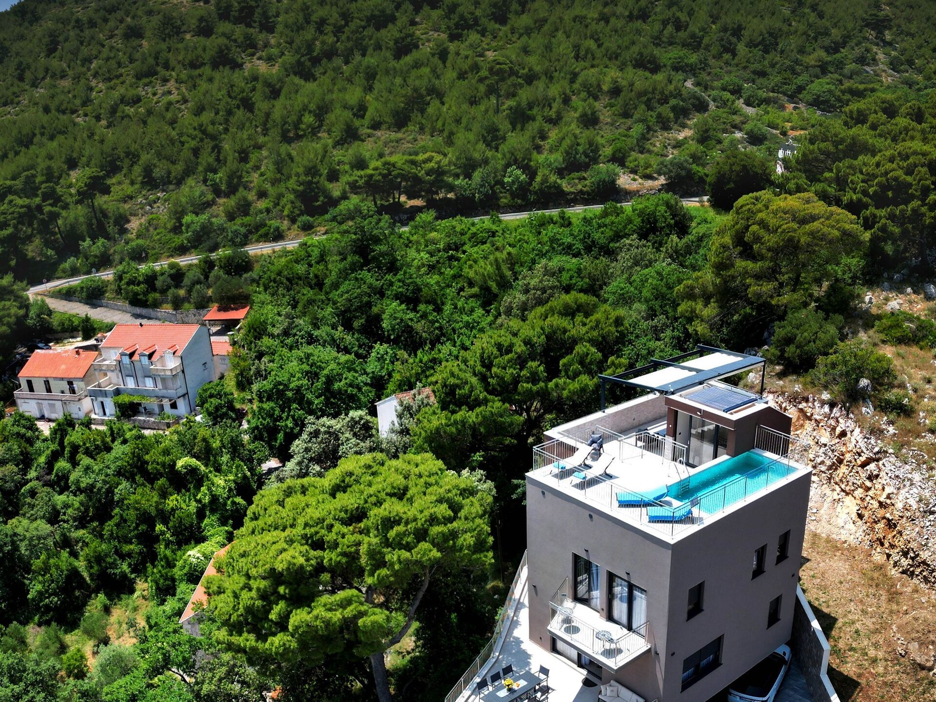 Villa Golden Grain: Stijlvolle vier-slaapkamer villa nabij Dubrovnik - foto 24
