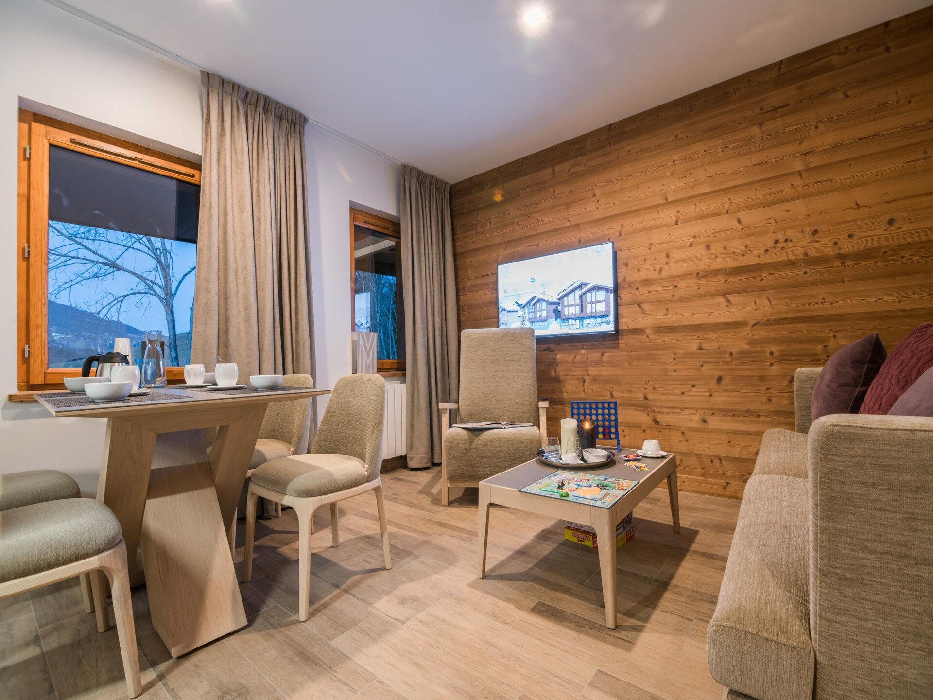 Stijlvol appartement met bergzicht in Praz-sur-Arly, vlakbij de pistes - foto 2
