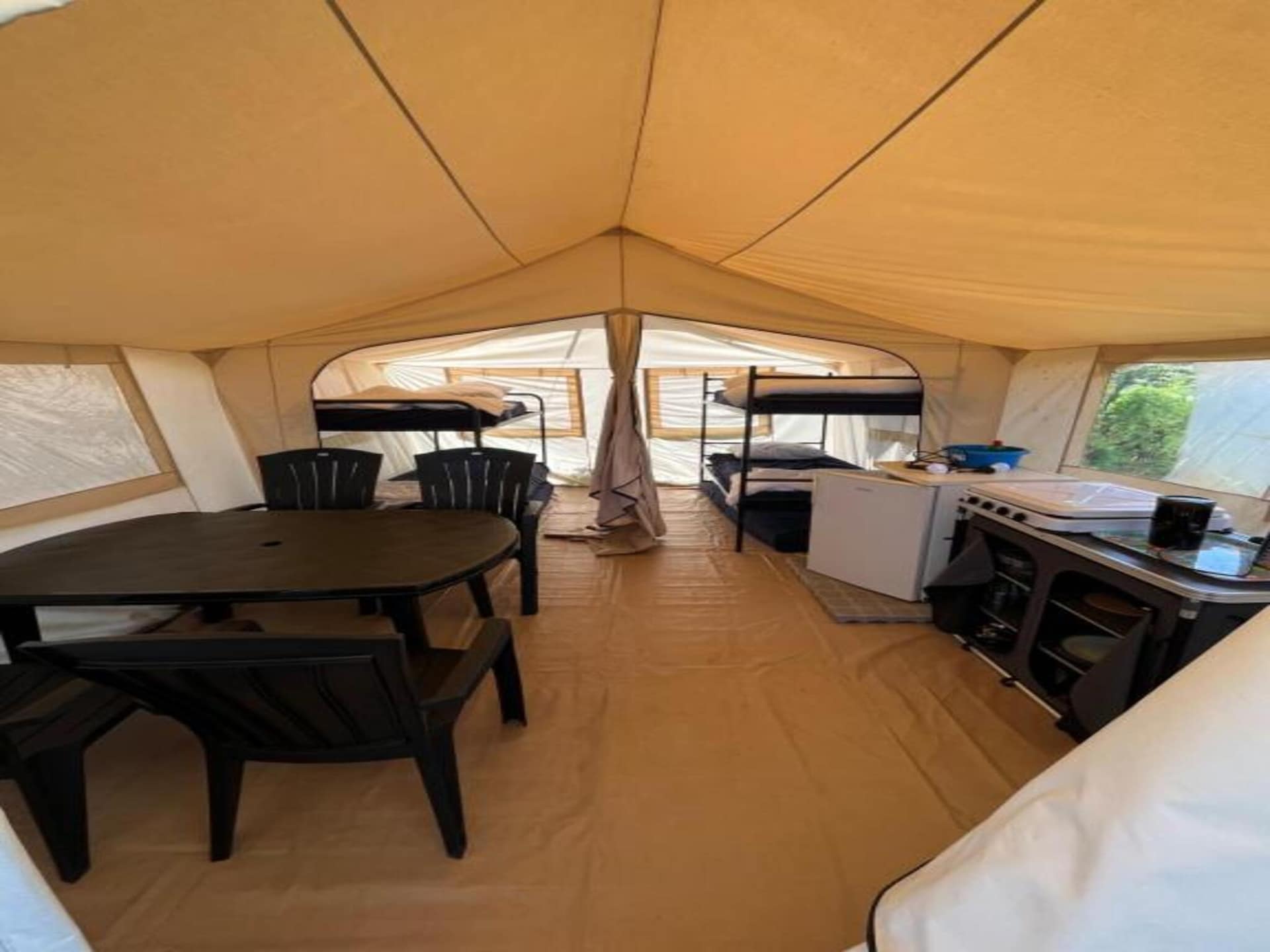 Ruime Comfort Tent Val de Wanne voor 8 personen in Trois-Ponts - foto 7