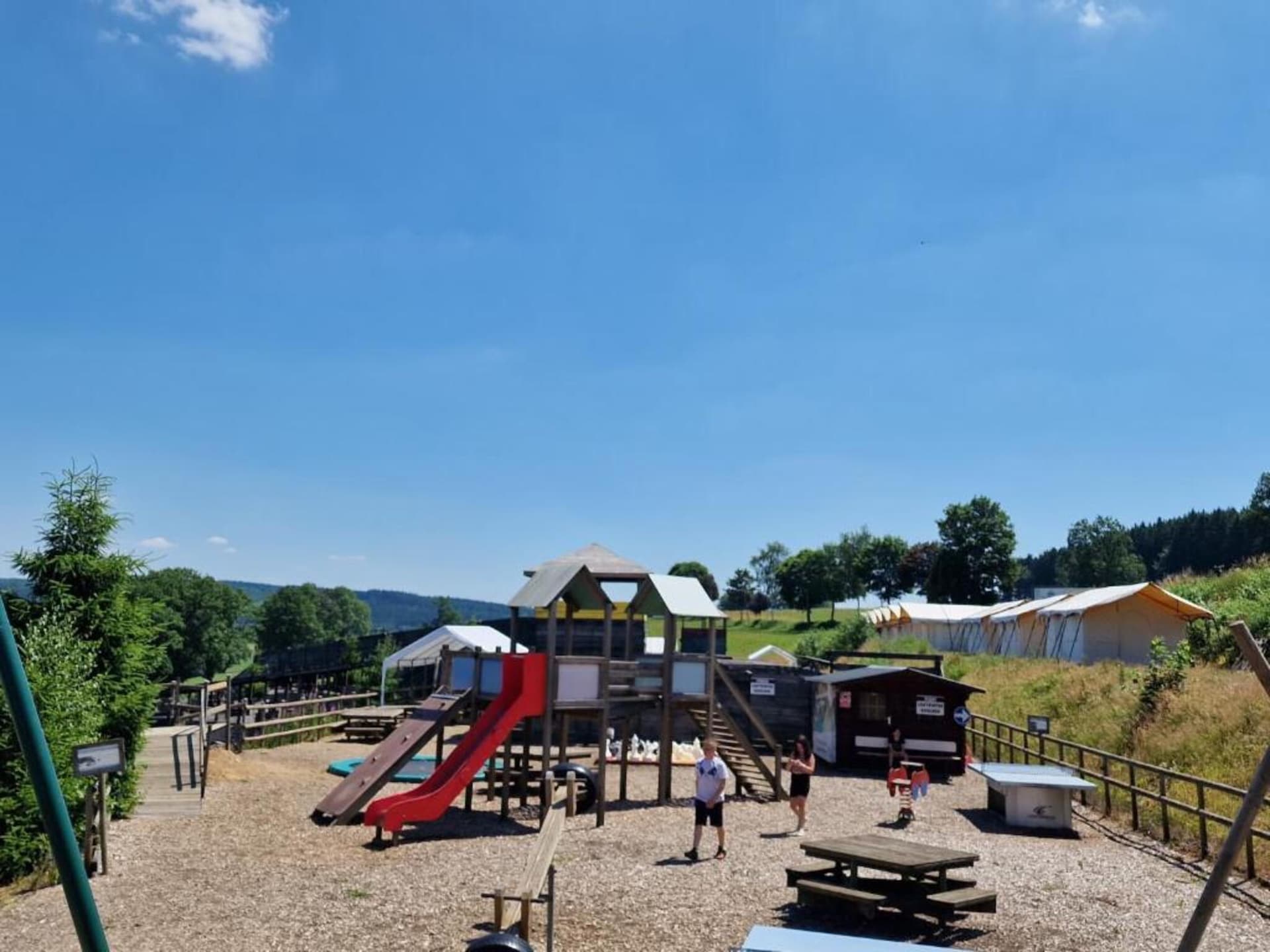 Ruime Comfort Tent Val de Wanne in Trois-Ponts voor 20 personen - foto 17