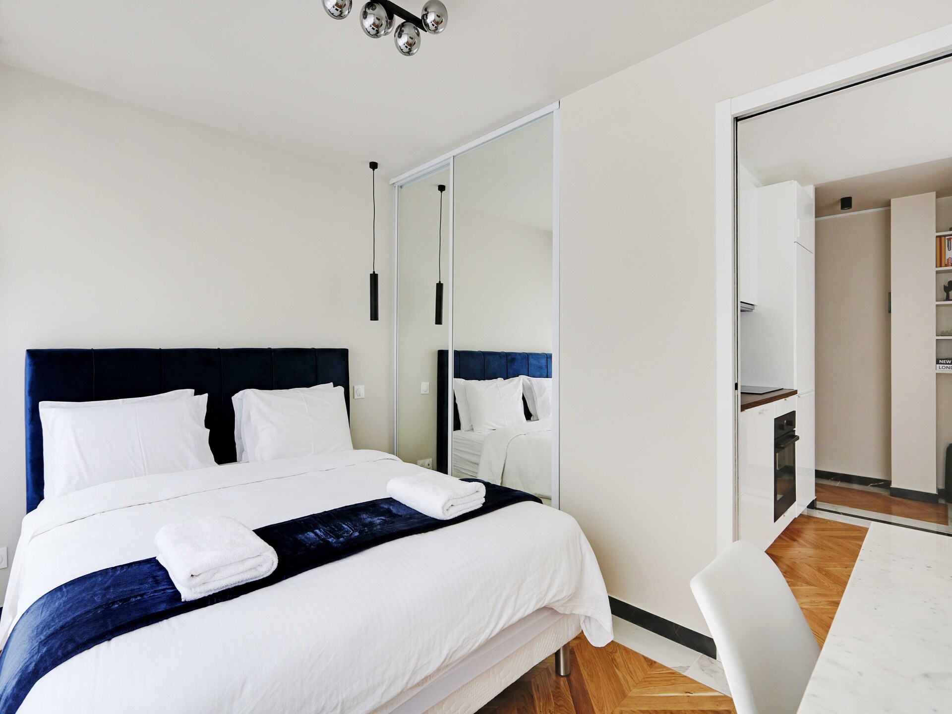 Licht appartement voor 4 personen, op loopafstand van Parc de la Villette - foto 18
