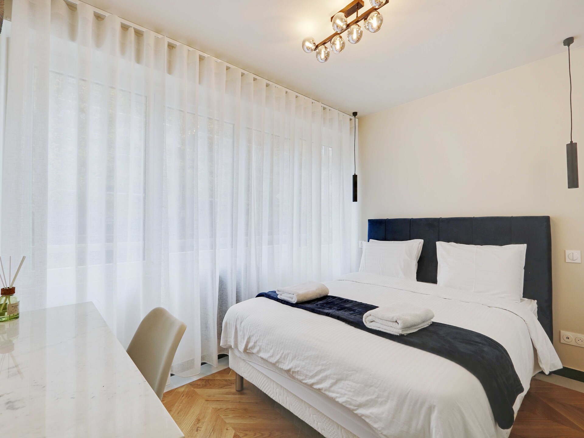 Licht appartement voor 4 personen, op loopafstand van Parc de la Villette - foto 120