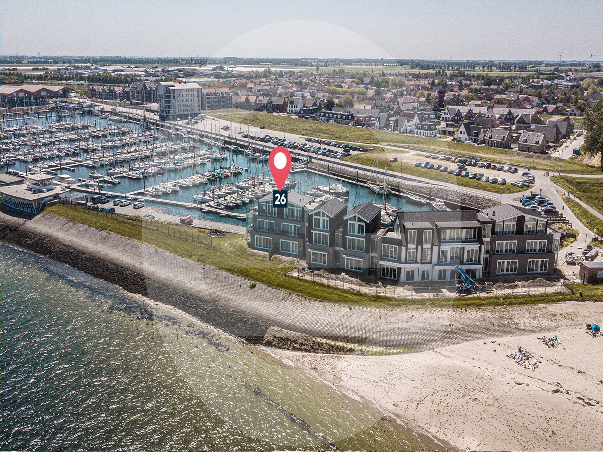 Luxe penthouse aan het water met panoramisch terras in Sint-Annaland - foto 31