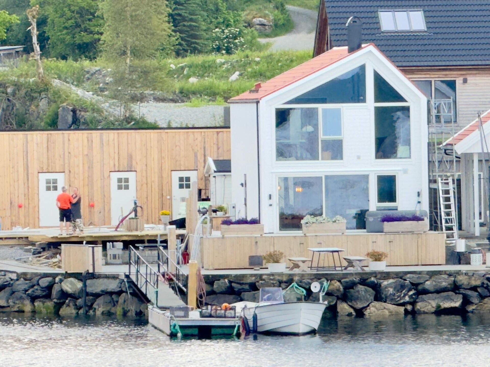 Authentiek vissershuis aan het water met panoramisch uitzicht op zee in Huglo - foto 1