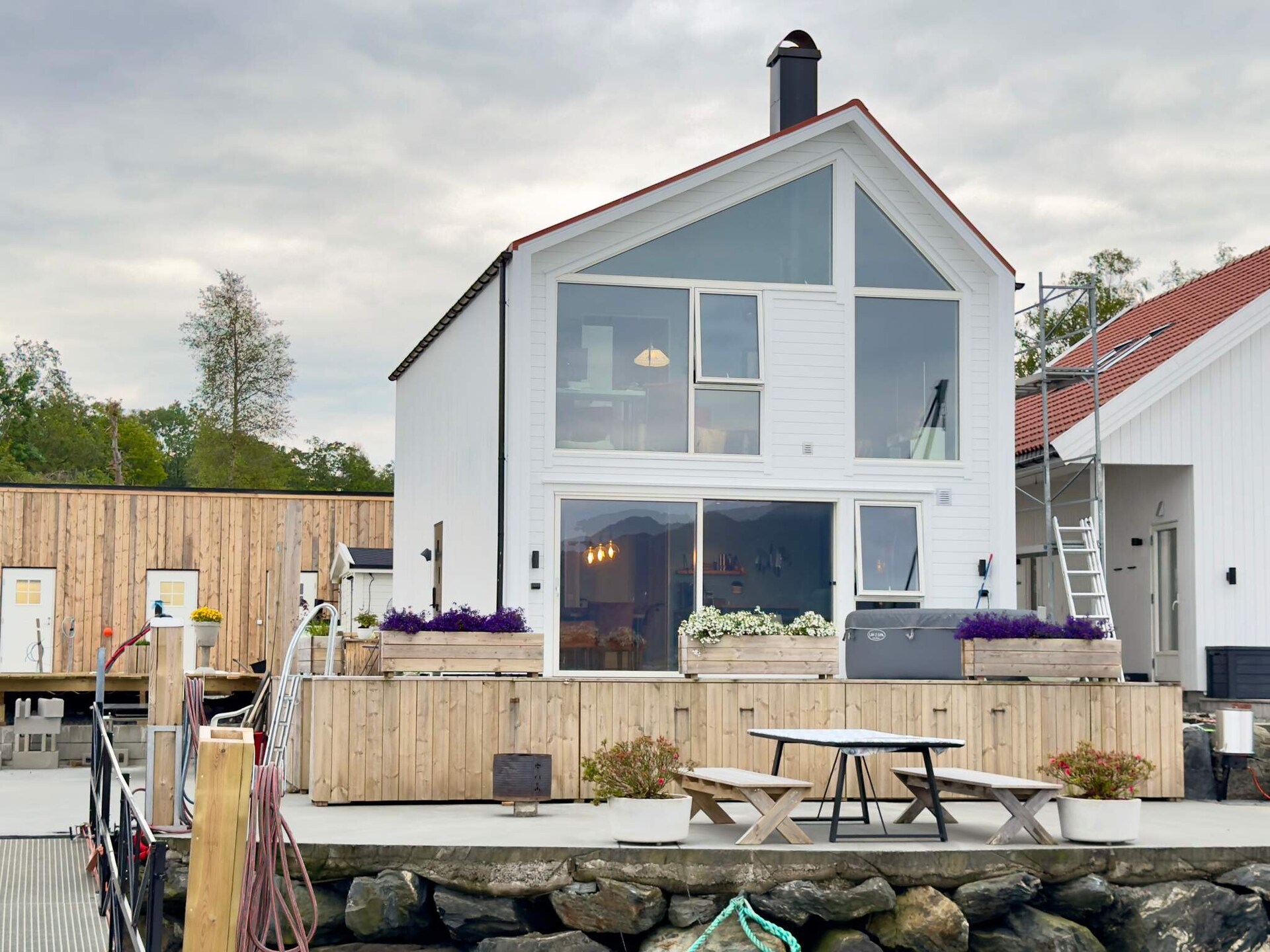 Authentiek vissershuis aan het water met panoramisch uitzicht op zee in Huglo - foto 11