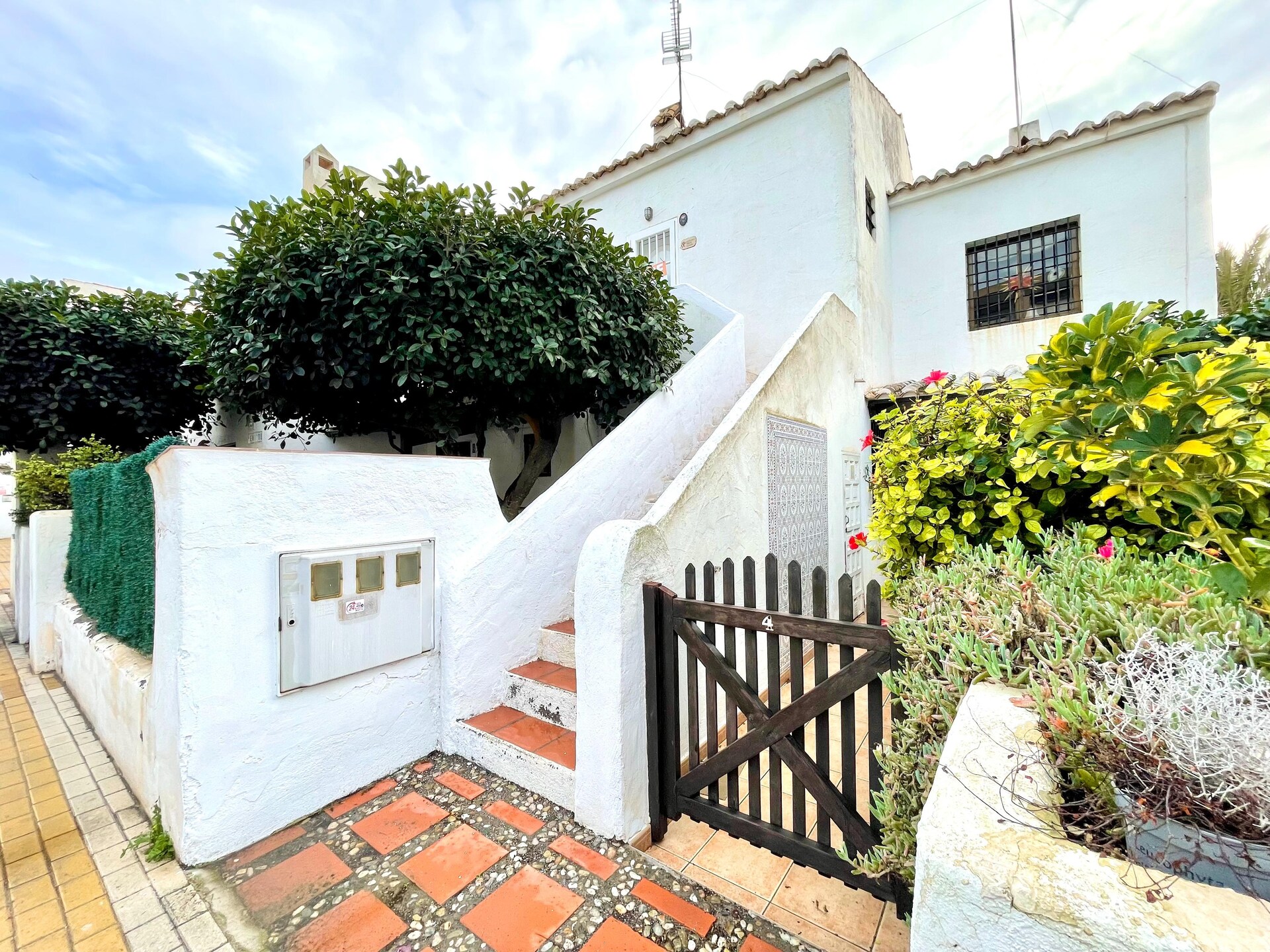Aan het strand: Charmante bungalow voor 2 personen in Roquetas de Mar - foto 1