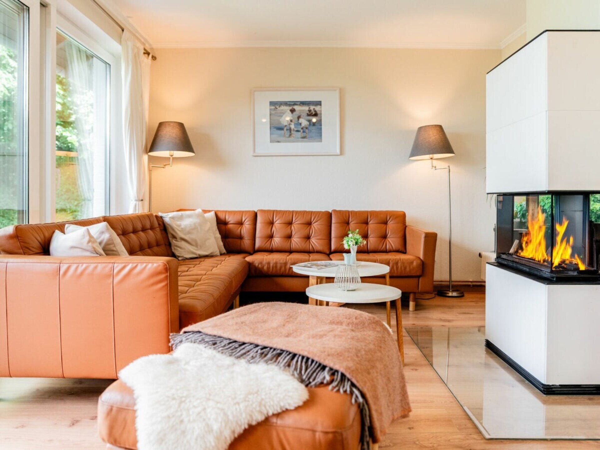 Ruim vakantiehuis met sauna en panoramisch zeezicht in Langballig - foto 12
