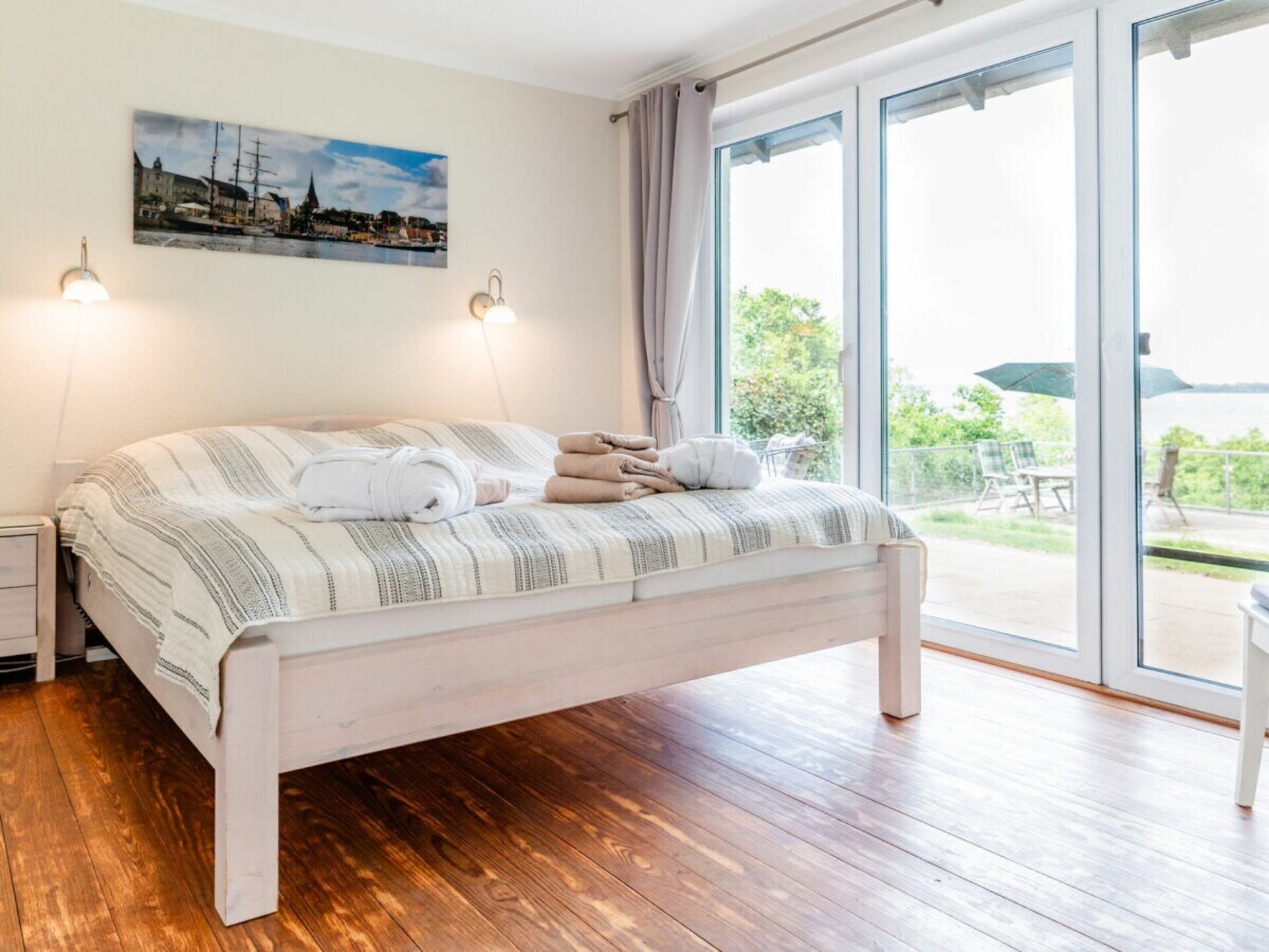 Ruim vakantiehuis met sauna en panoramisch zeezicht in Langballig - foto 20