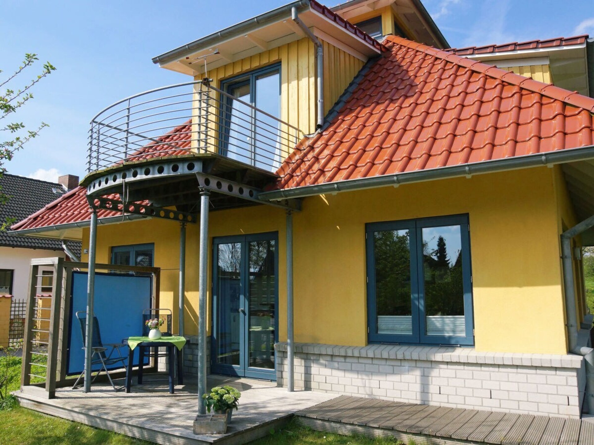 Ruim vakantiehuis voor 8 personen bij Kappeln met weids uitzicht - foto 4