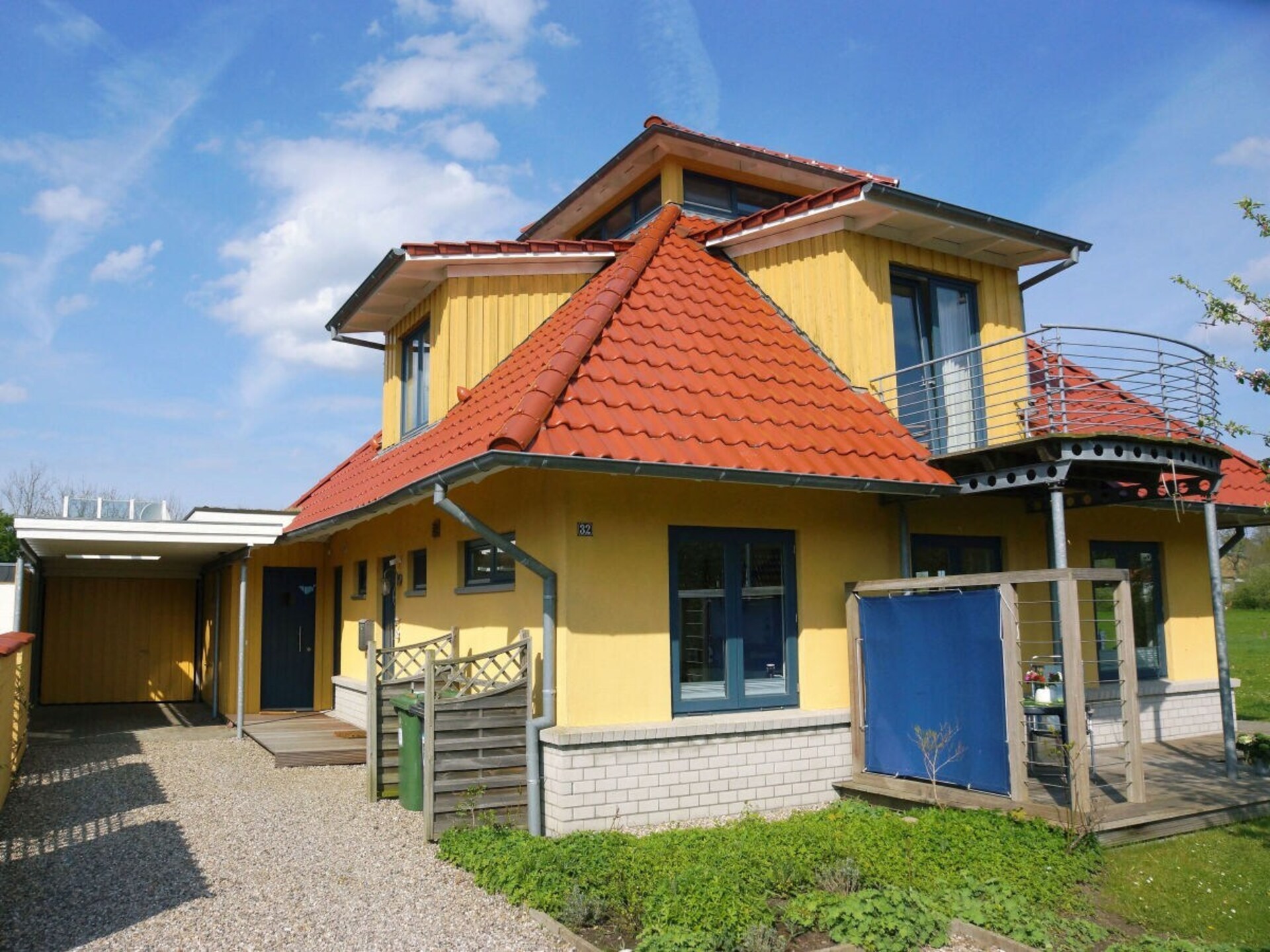 Ruim vakantiehuis voor 8 personen bij Kappeln met weids uitzicht - foto 7