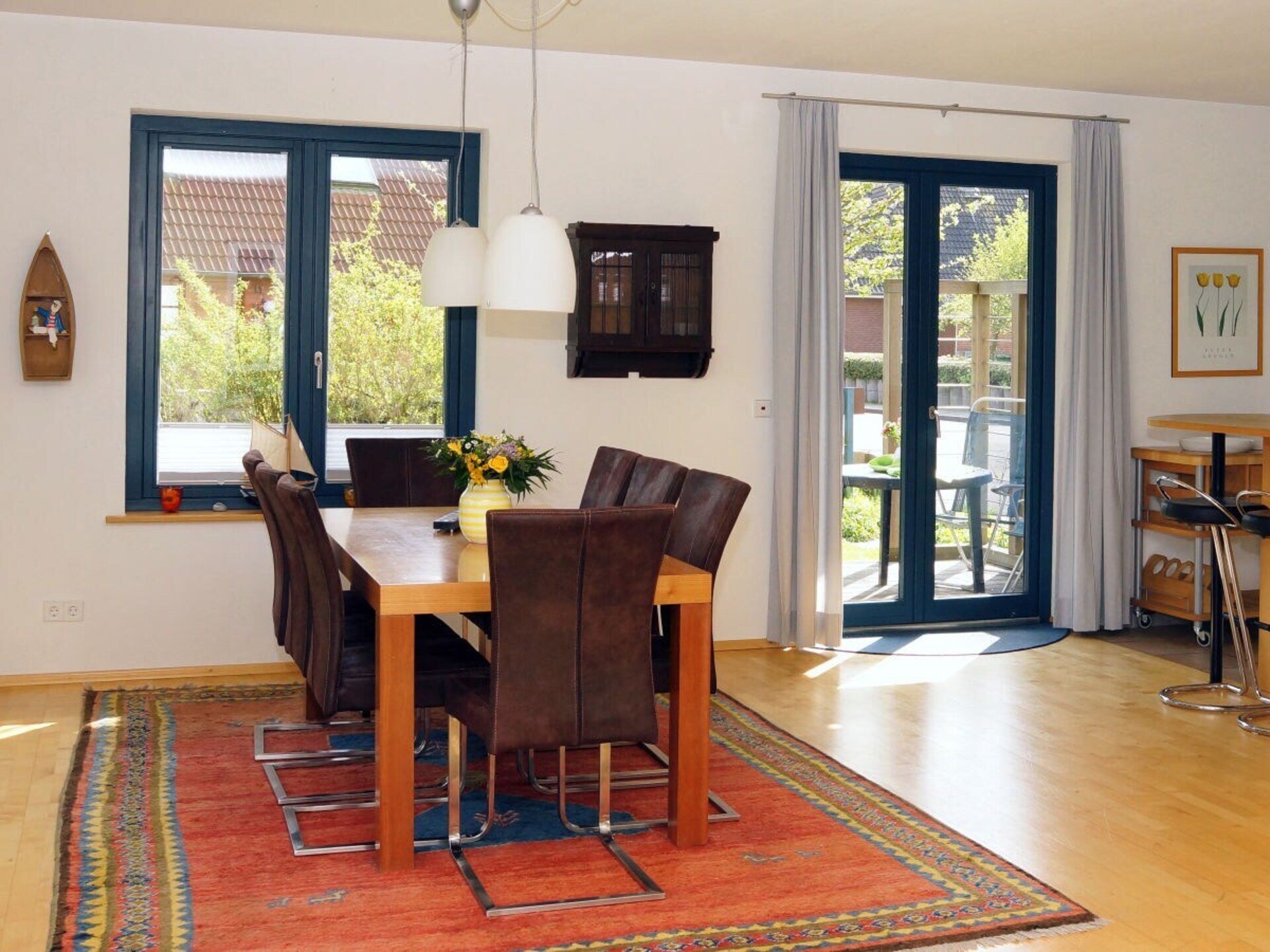 Ruim vakantiehuis voor 8 personen bij Kappeln met weids uitzicht - foto 11