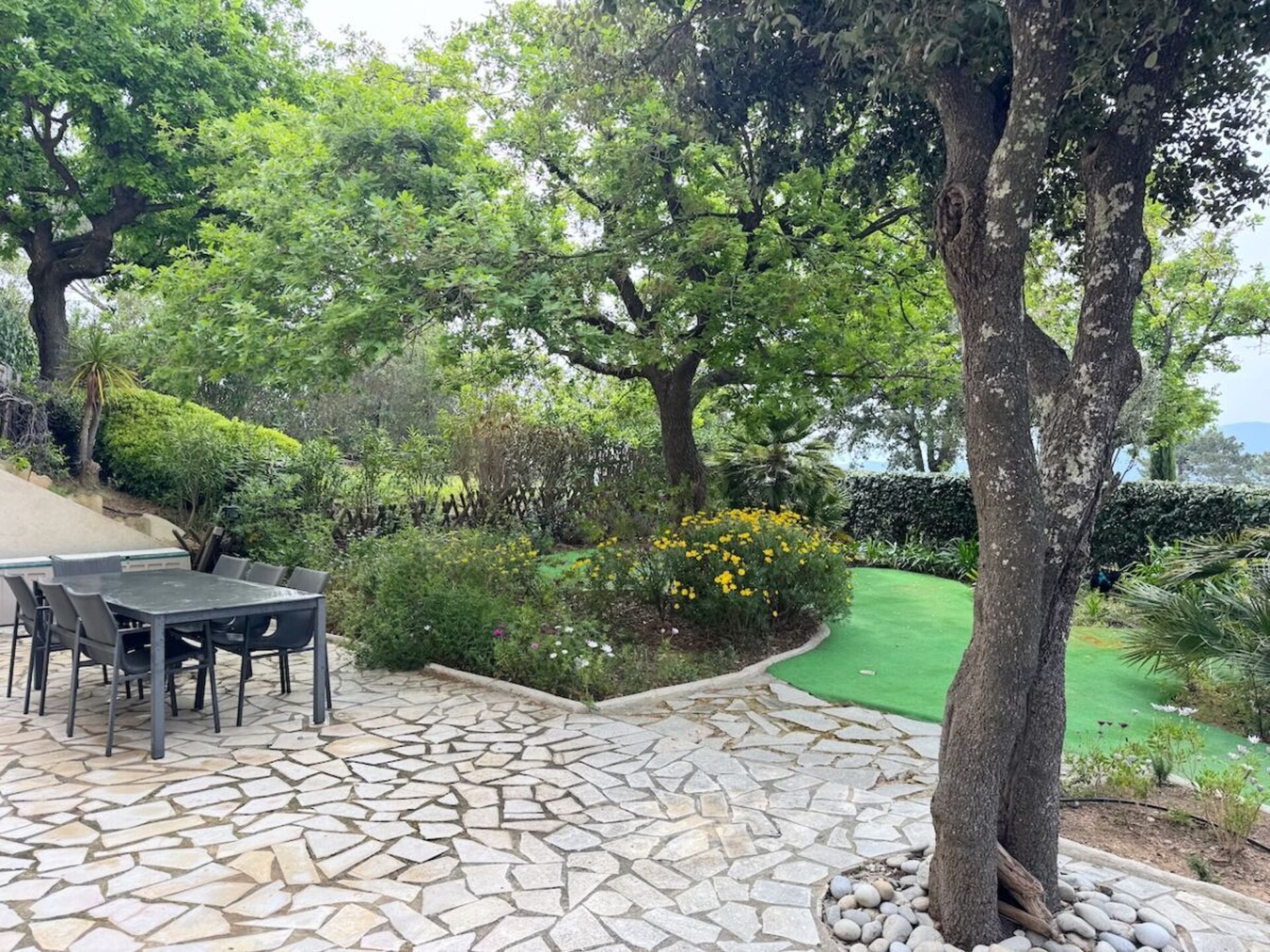 Golfvakantiehuis met zwembad, tuin en zeezicht nabij Sainte-Maxime - foto 7