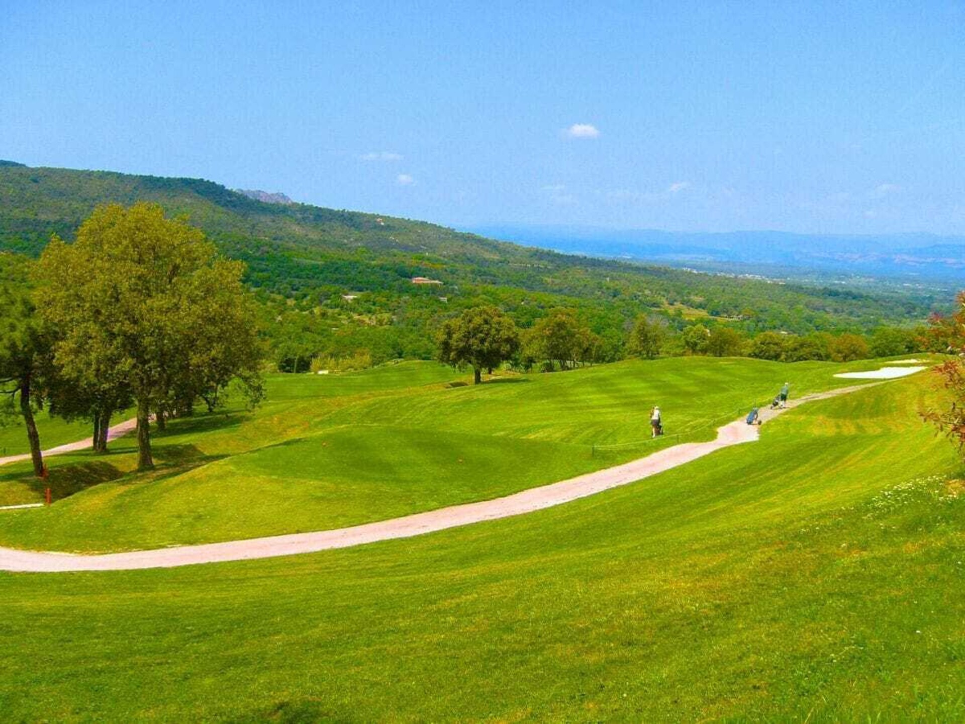 Golfvakantiehuis met zwembad, tuin en zeezicht nabij Sainte-Maxime - foto 15