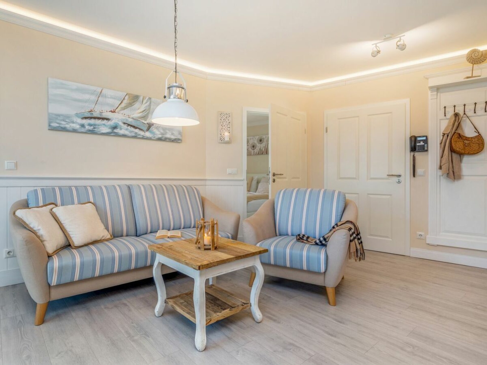 Luxe appartement direct aan het strand van Zingst met sauna en zeezicht - foto 7