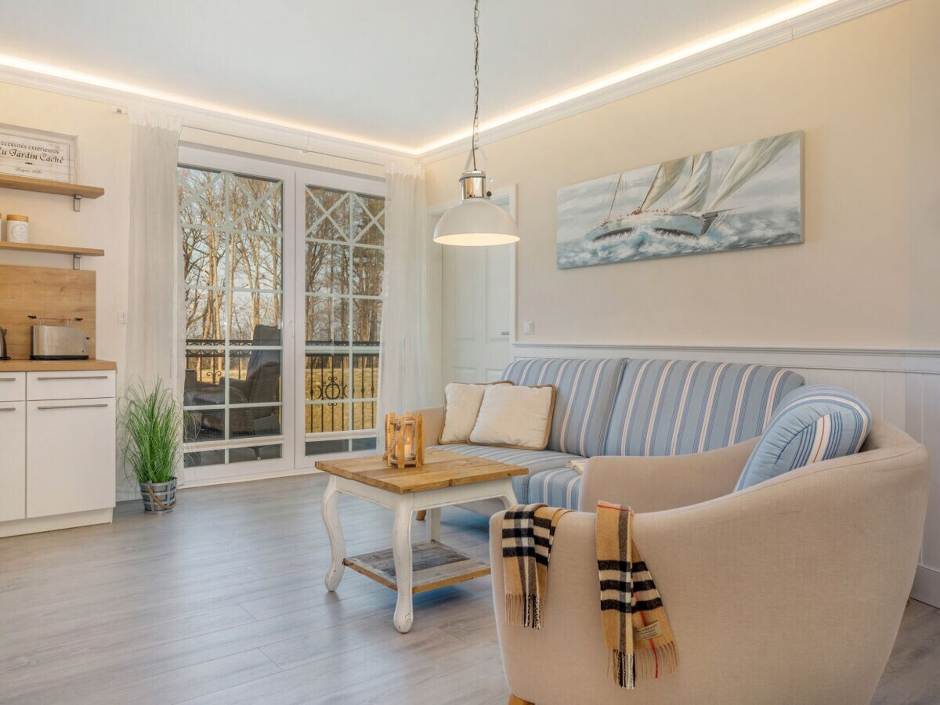 Luxe appartement direct aan het strand van Zingst met sauna en zeezicht - foto 32