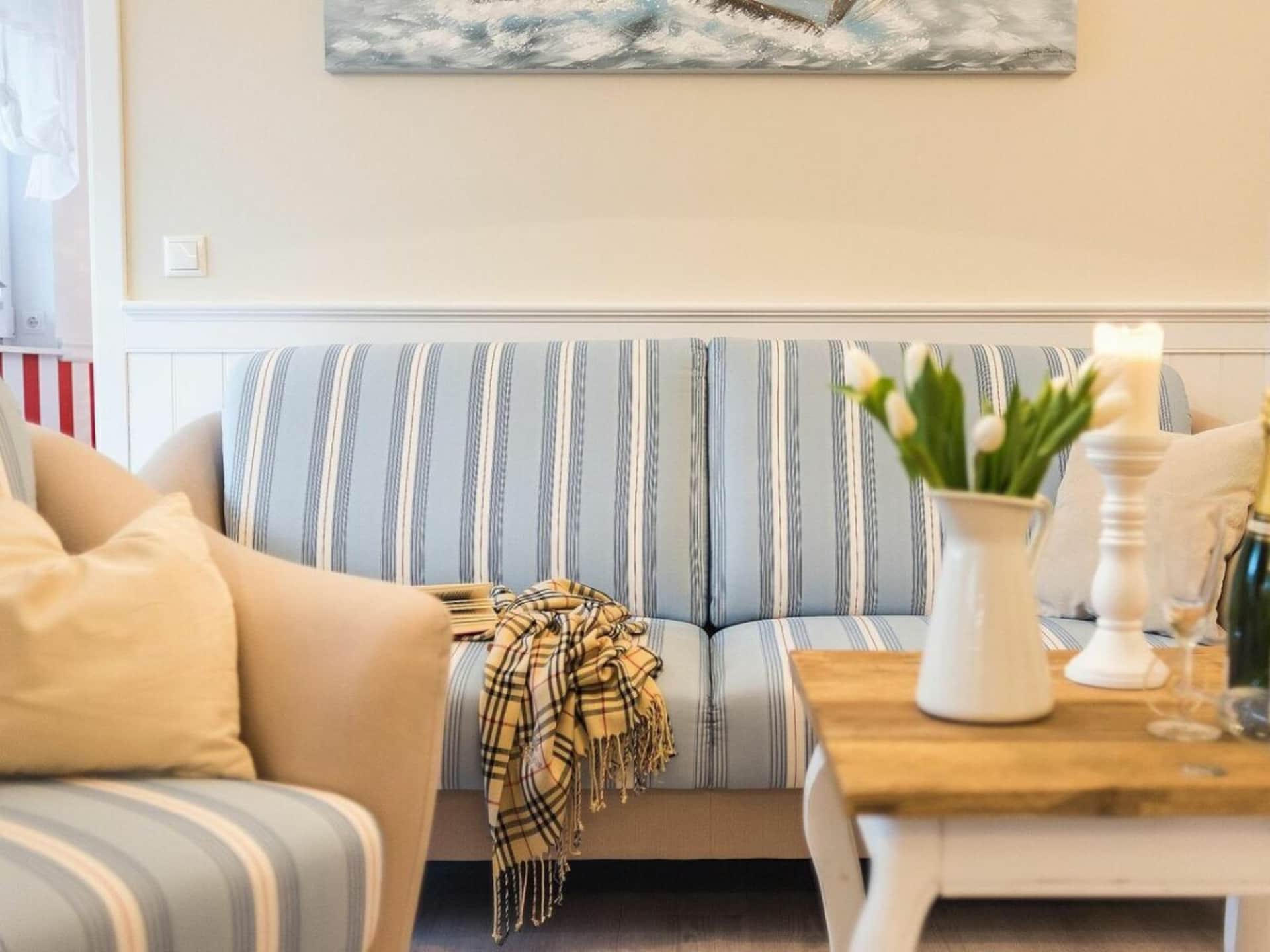 Luxe appartement direct aan het strand van Zingst met sauna en zeezicht - foto 37