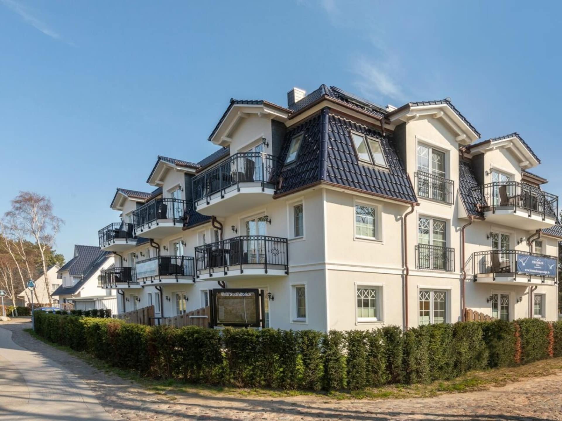 Luxe appartement Villa Strandblick aan zee in Zingst met sauna en open haard - foto 2