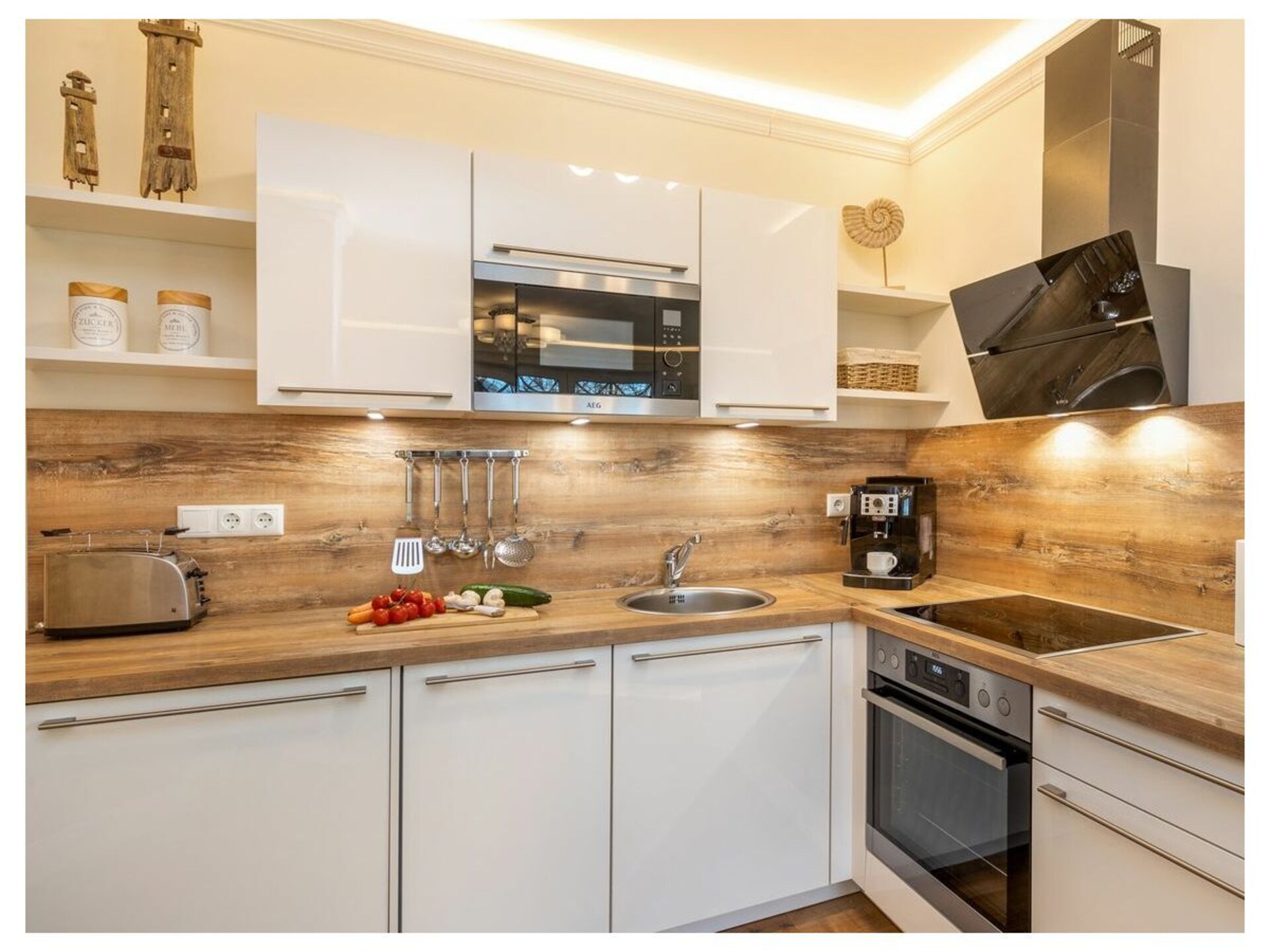 Luxe appartement in Zingst met sauna, open haard en op loopafstand van het strand - foto 13