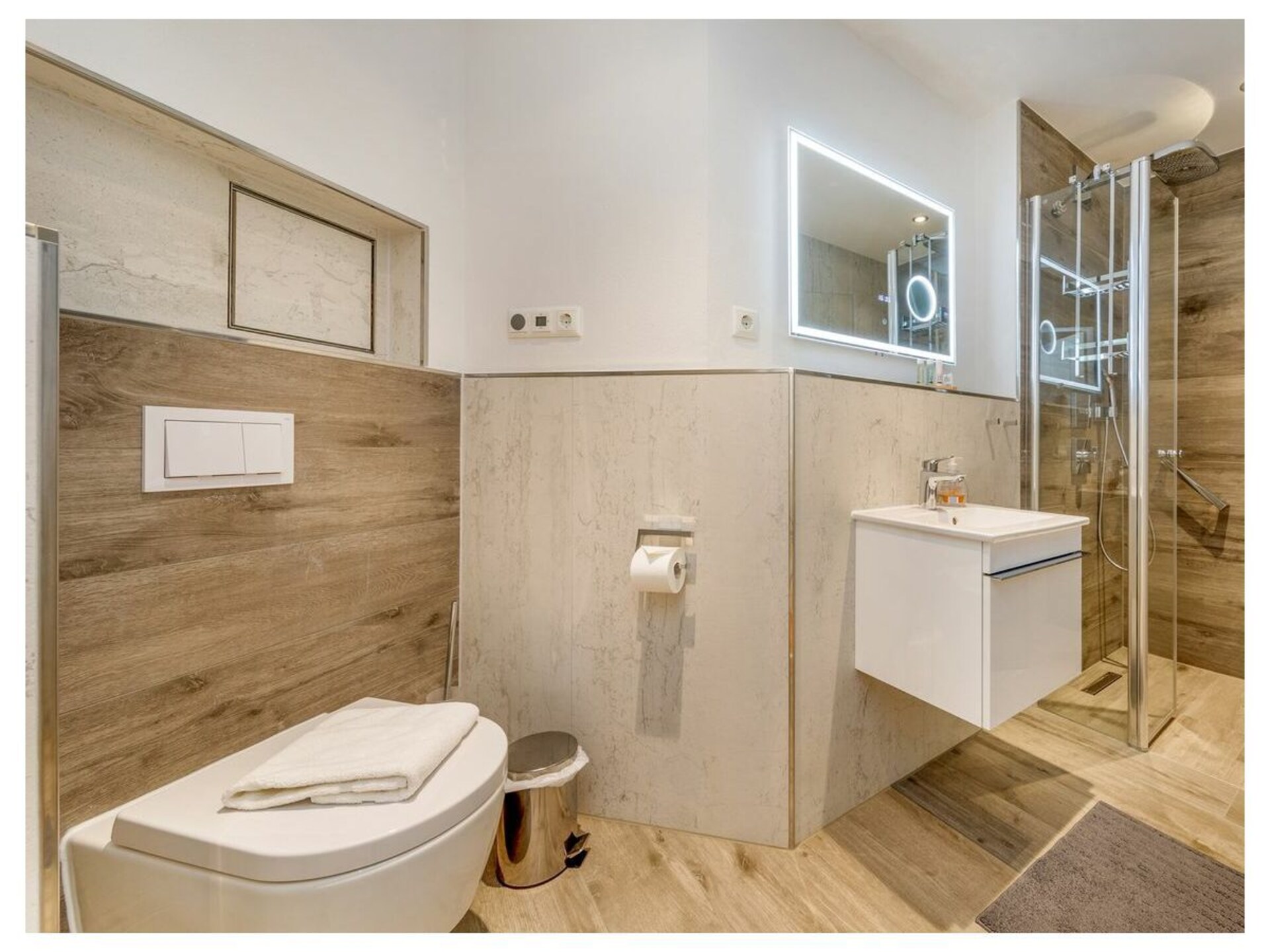 Luxe appartement in Zingst met sauna, open haard en op loopafstand van het strand - foto 16