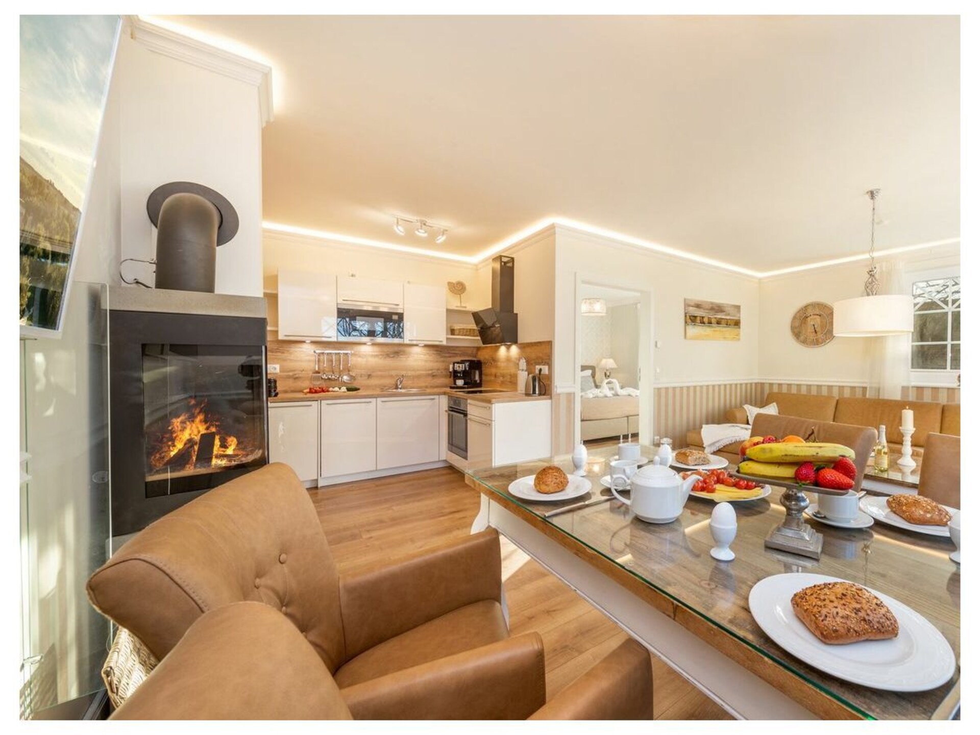 Luxe appartement in Zingst met sauna, open haard en op loopafstand van het strand - foto 17