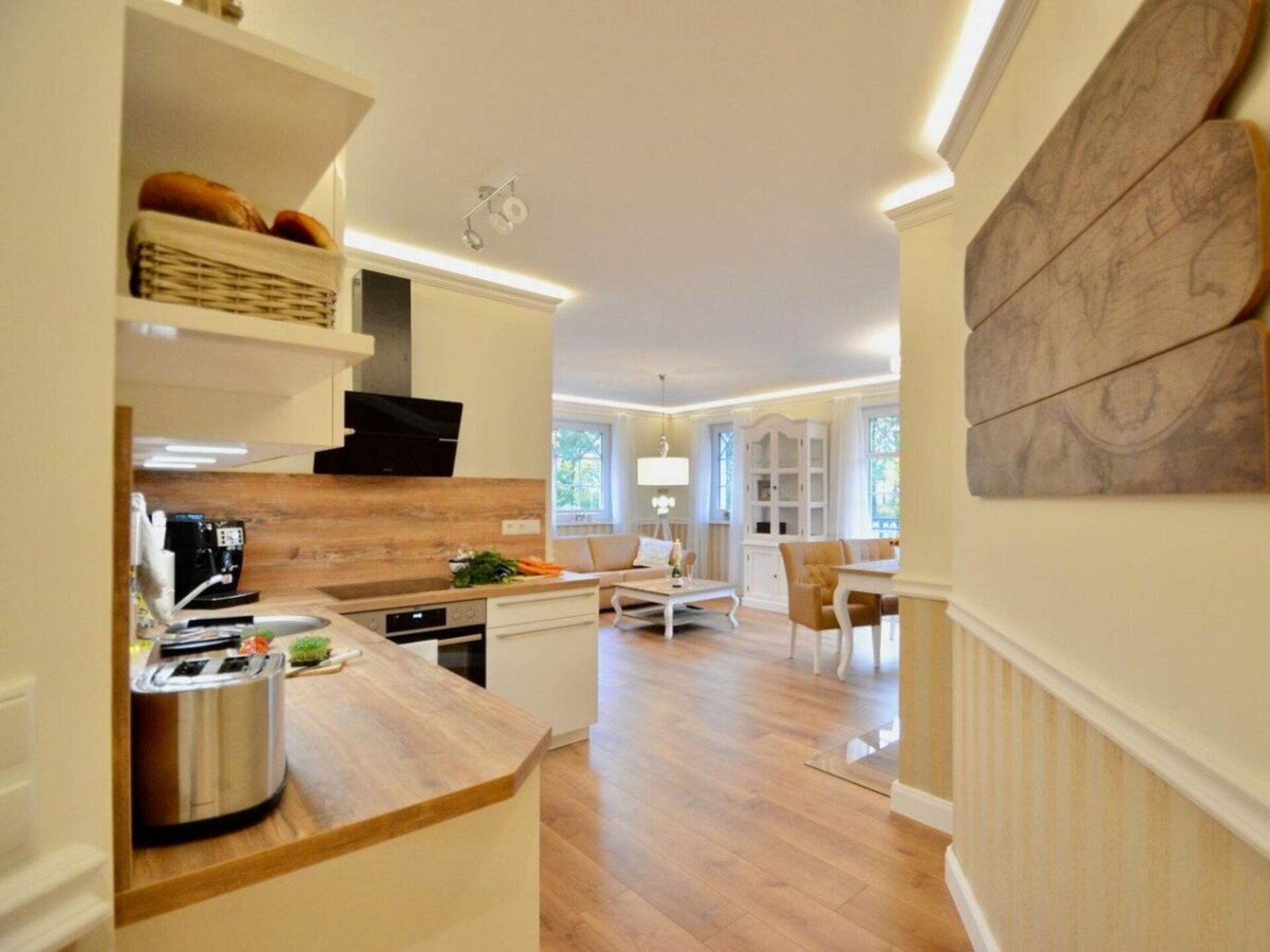 Luxe appartement in Zingst met sauna, open haard en op loopafstand van het strand - foto 32